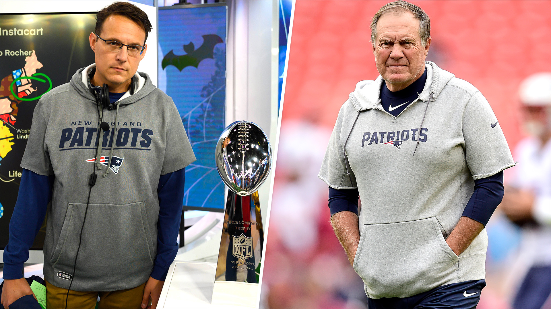 Steve Kornacki is Bill Belichick for TODAY's 2021 Halloween