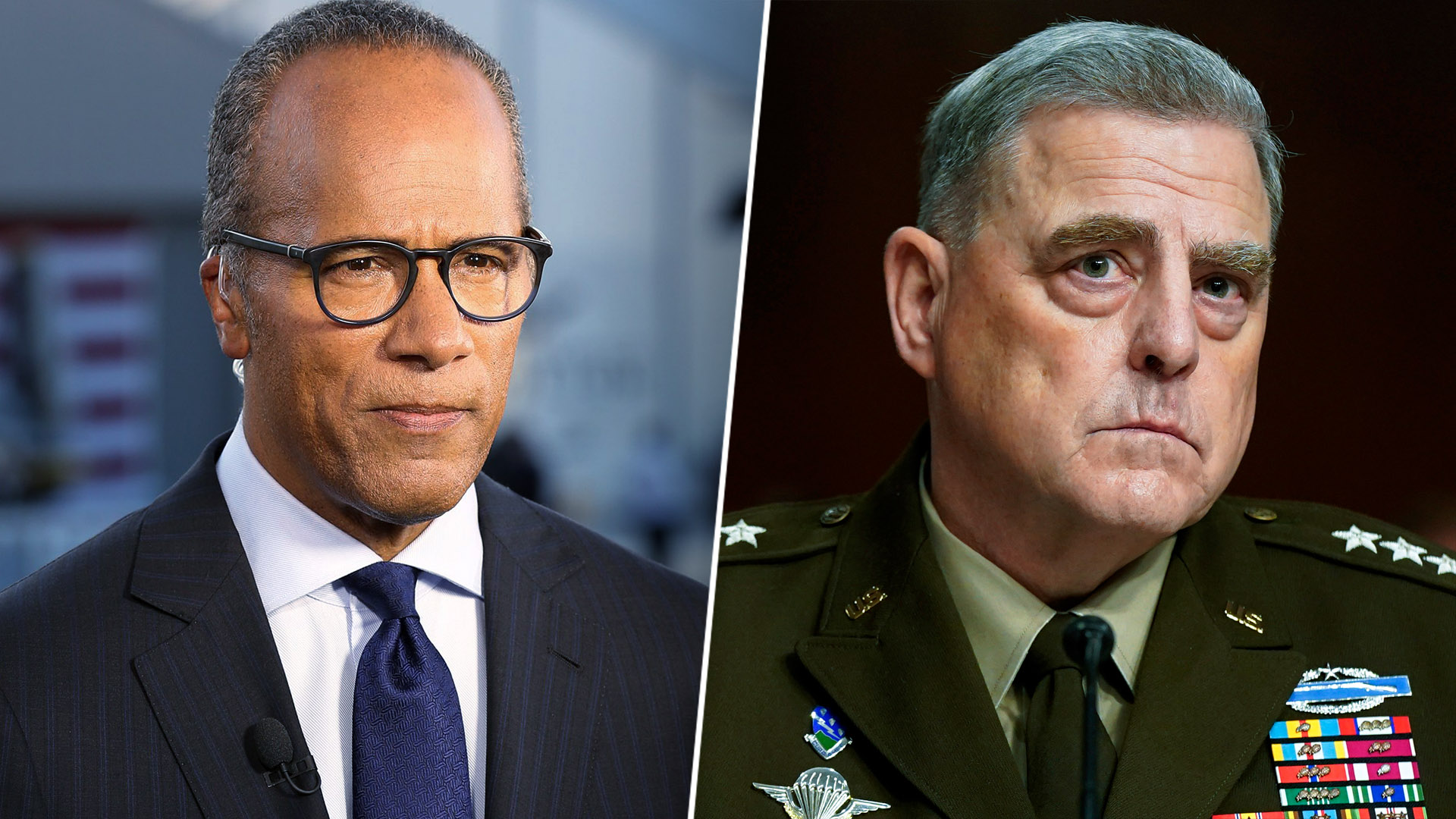 Watch live: Aspen Security Forum discussion with Lester Holt and Gen. Mark Milley