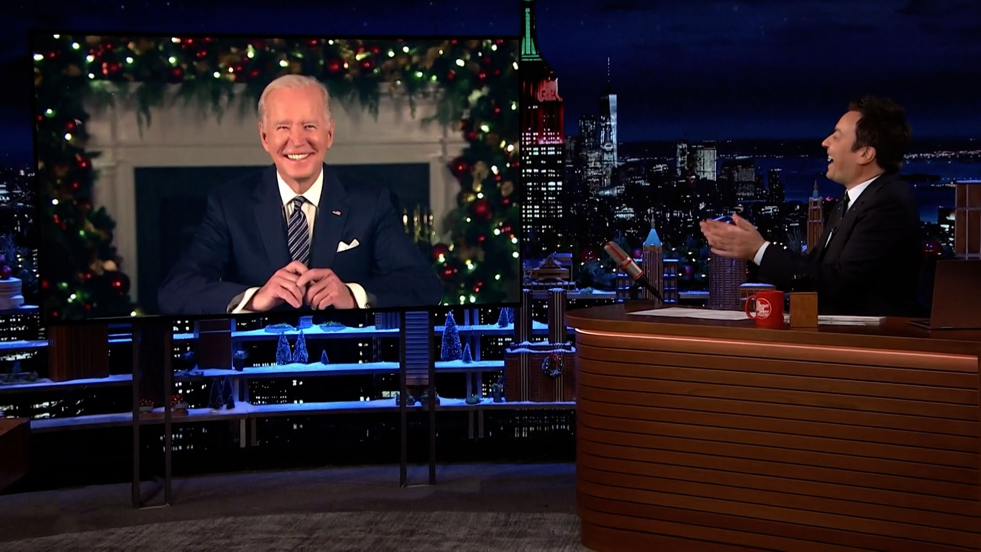 Biden breaks down infrastructure, Covid and approval rating on ‘The Tonight Show’