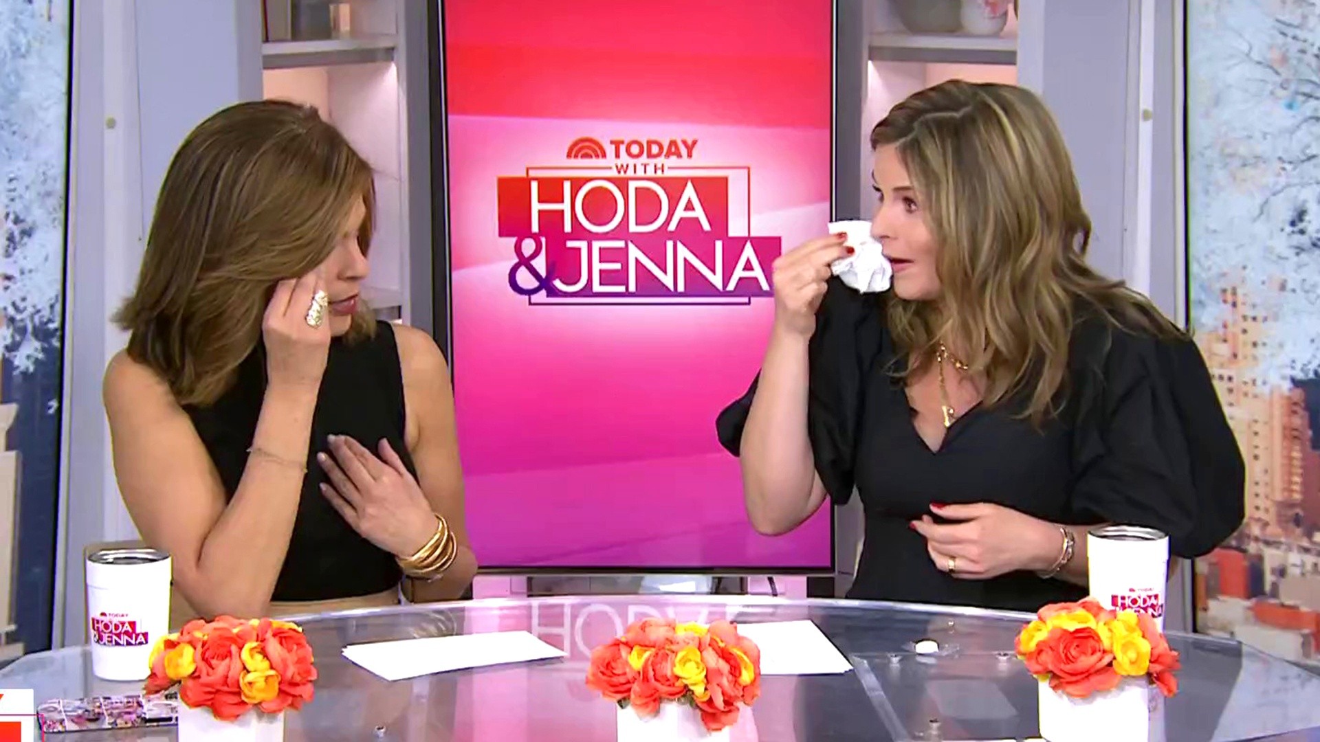 What Hoda does (and doesn’t do) when someone cries near her