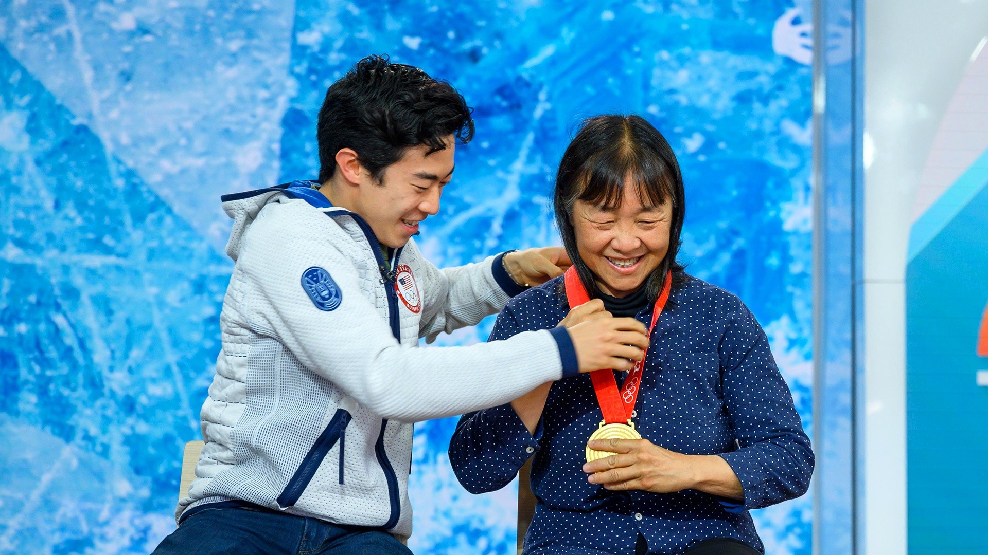 Nathan Chen thanks mom after Olympic gold This medal is largely hers