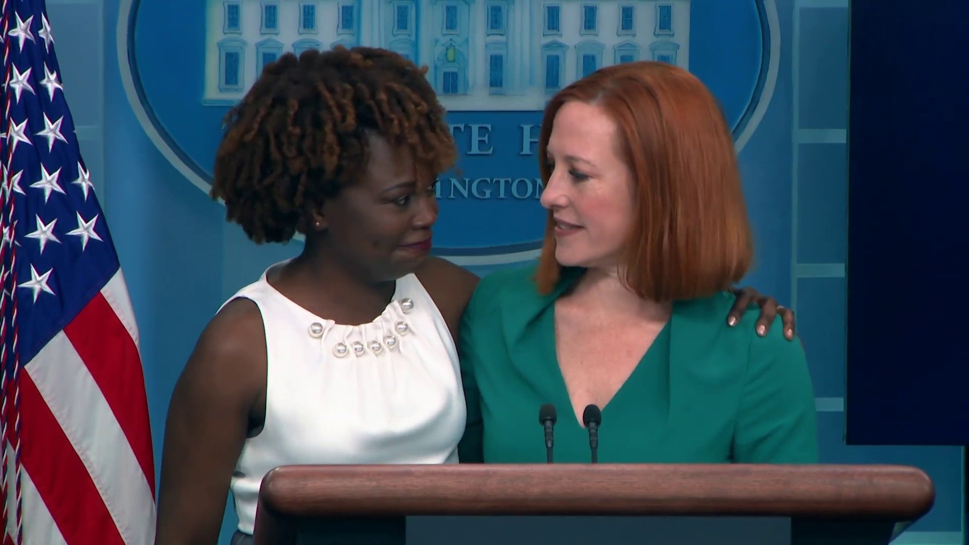 Biden names Karine Jean-Pierre as new White House press secretary