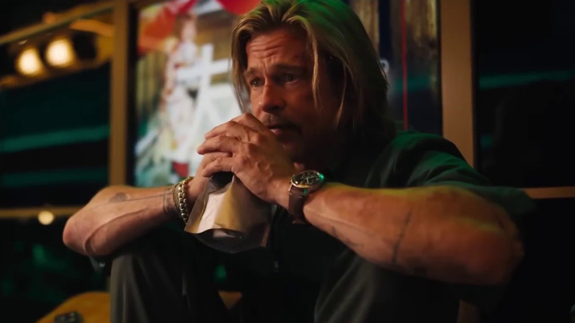 Sandra Bullock calls the shots for Brad Pitt in 'Bullet Train' trailer