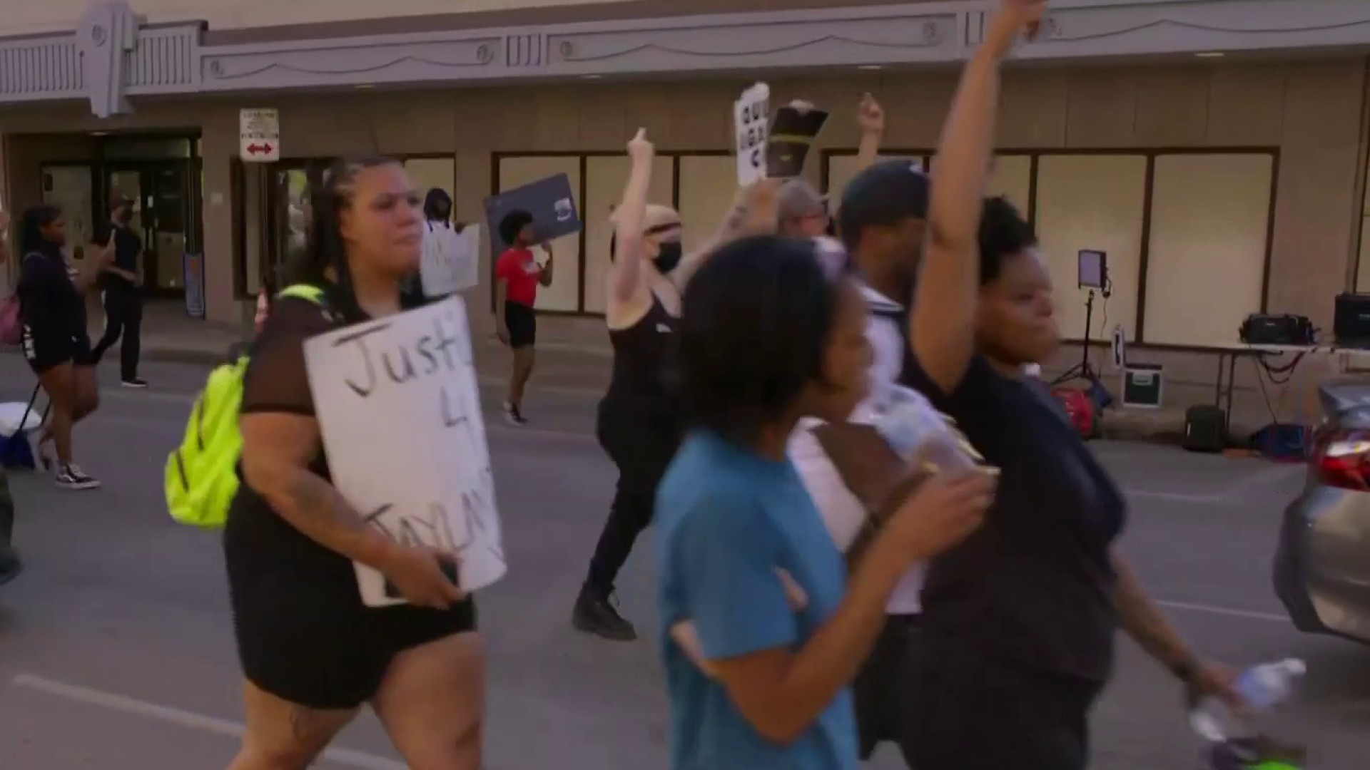 Protesters demand justice after bodycam video released shows fatal shooting of Jayland Walker 