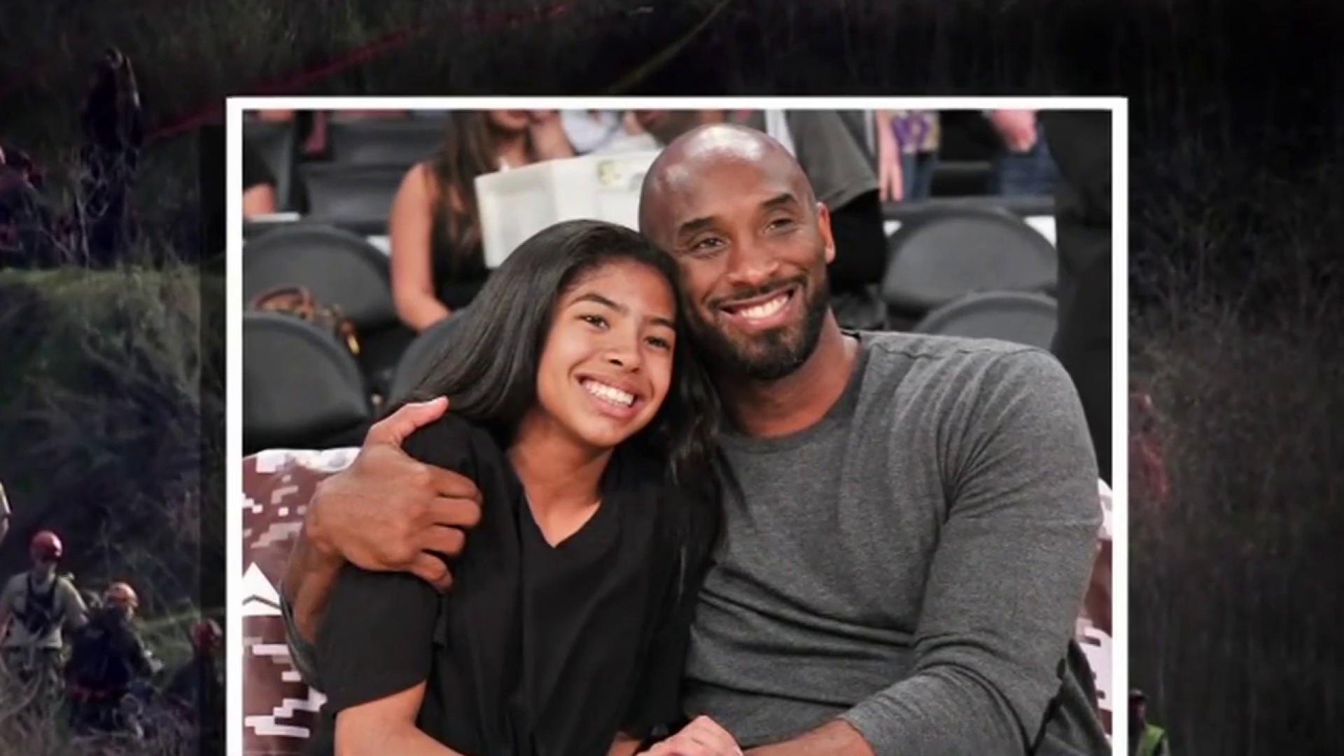 Дочкино несчастье мужское. Kobe Bryant и его дочь. Коби Брайант с женой.