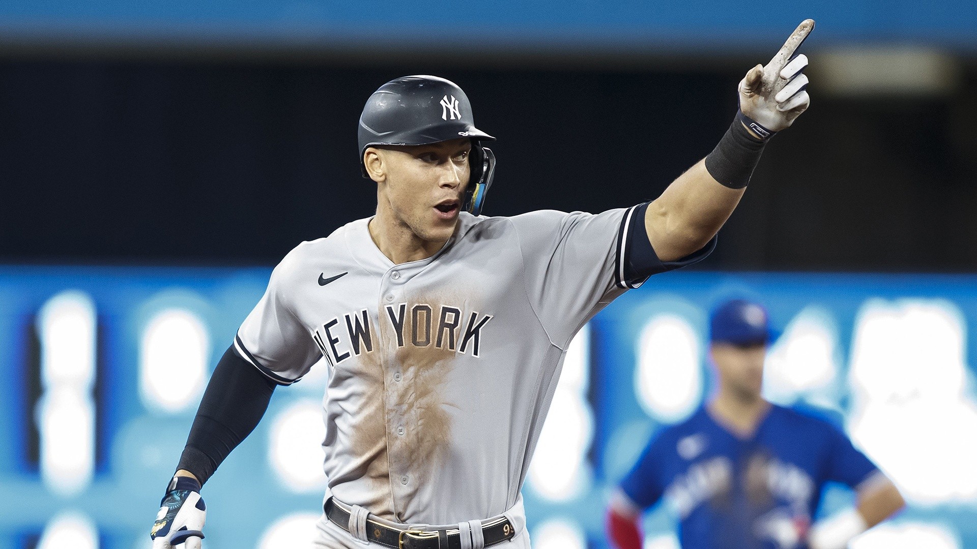 Aaron Judge's near-home run just needed a convenient change of
