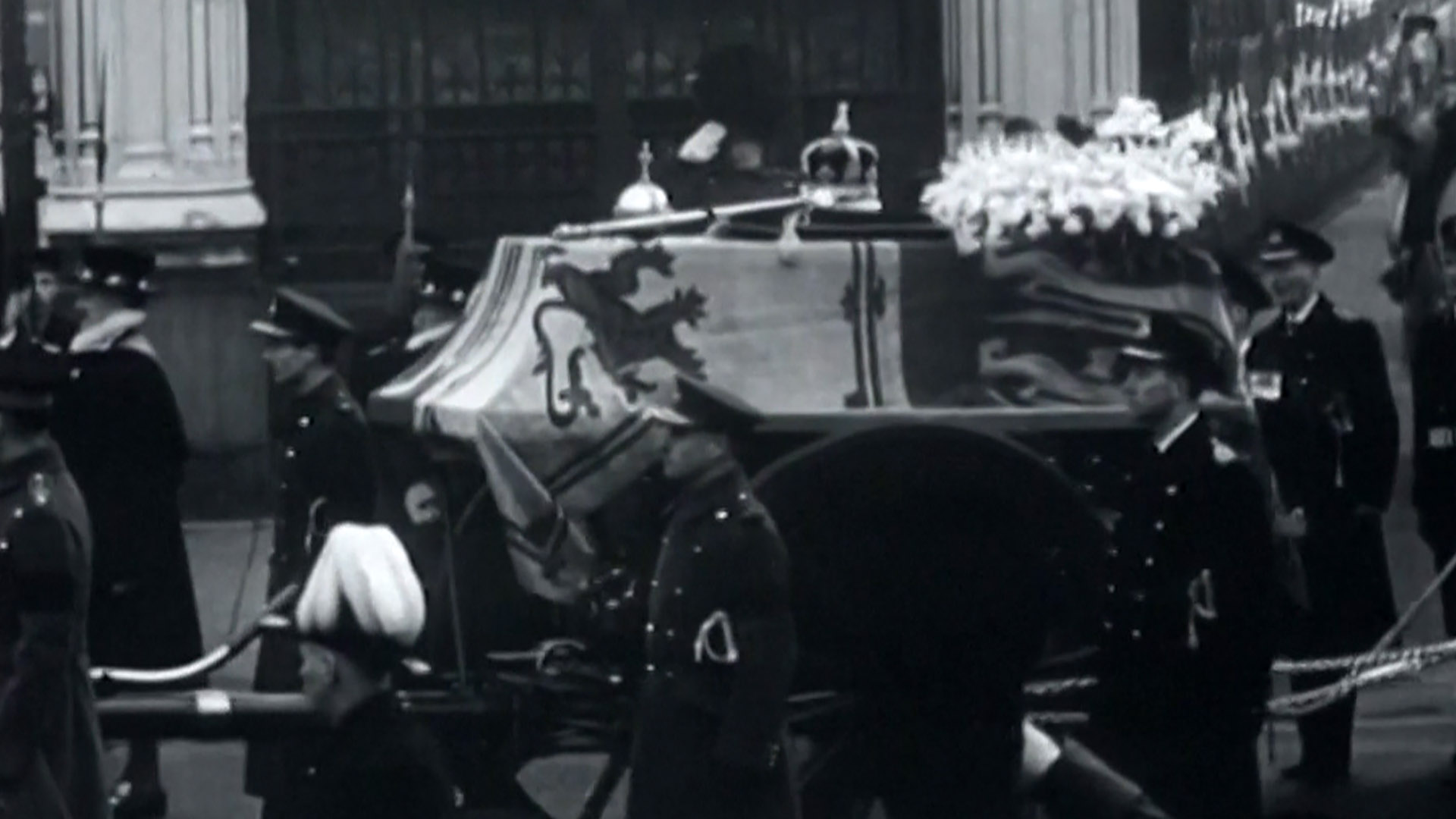 Watch archive footage of U.K. state funerals since 1910