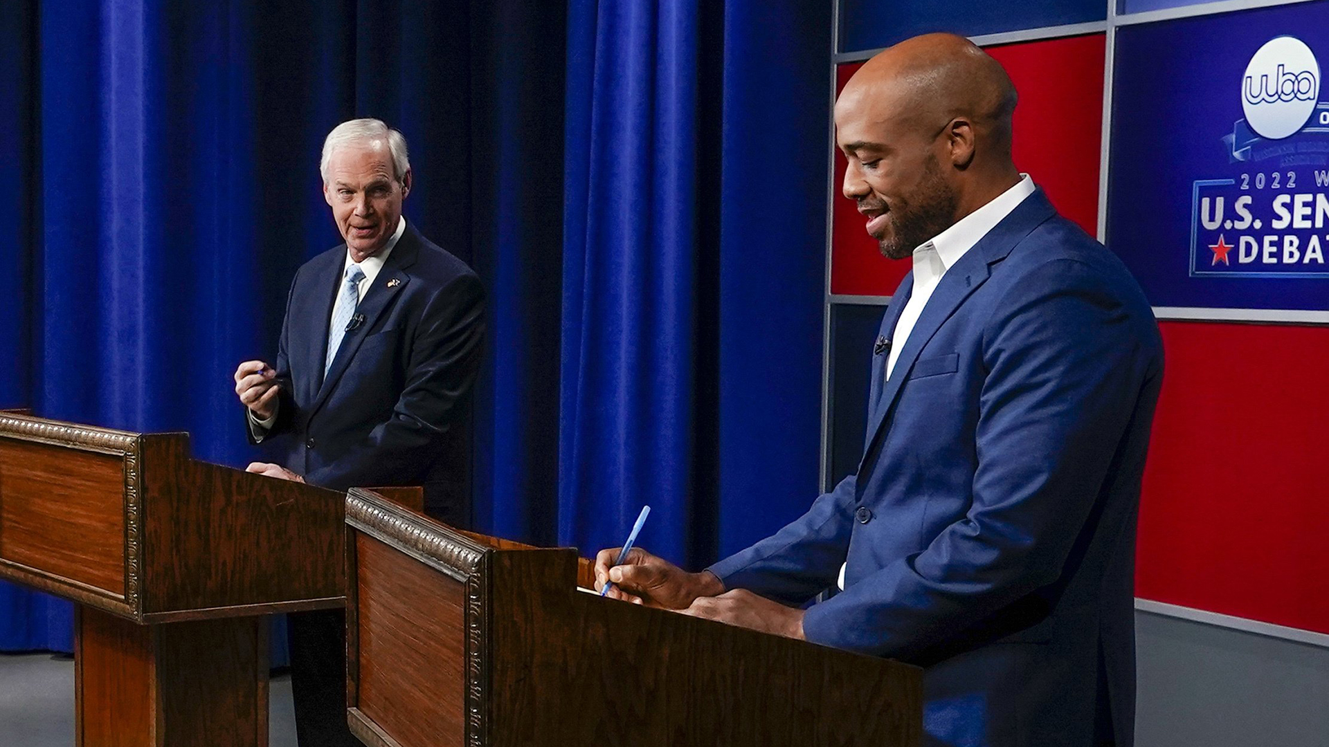 Ron Johnson And Mandela Barnes Face Off In First Wisconsin Senate Debate