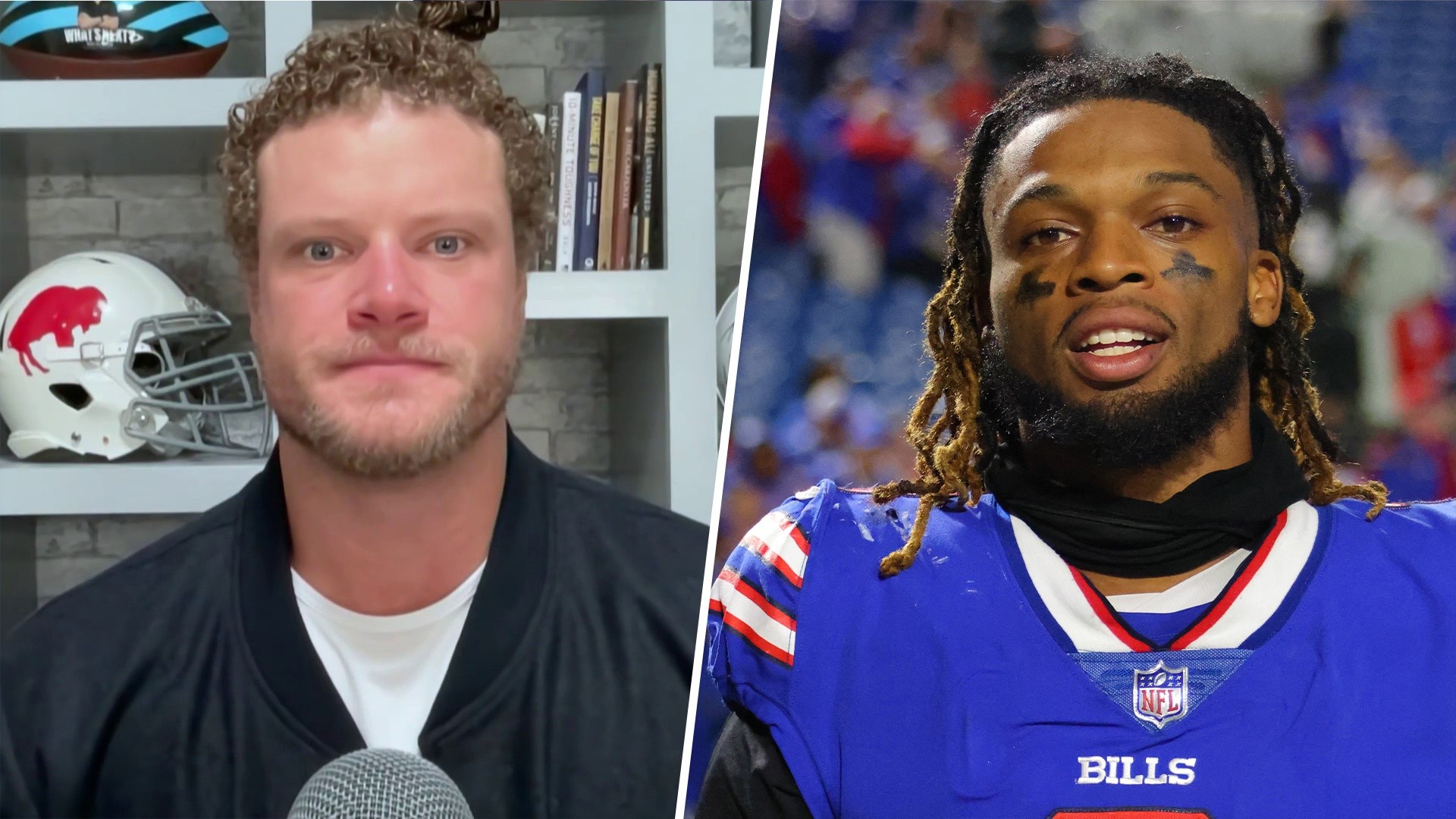 It was 'complete silence' when Damar Hamlin collapsed: Eric Wood
