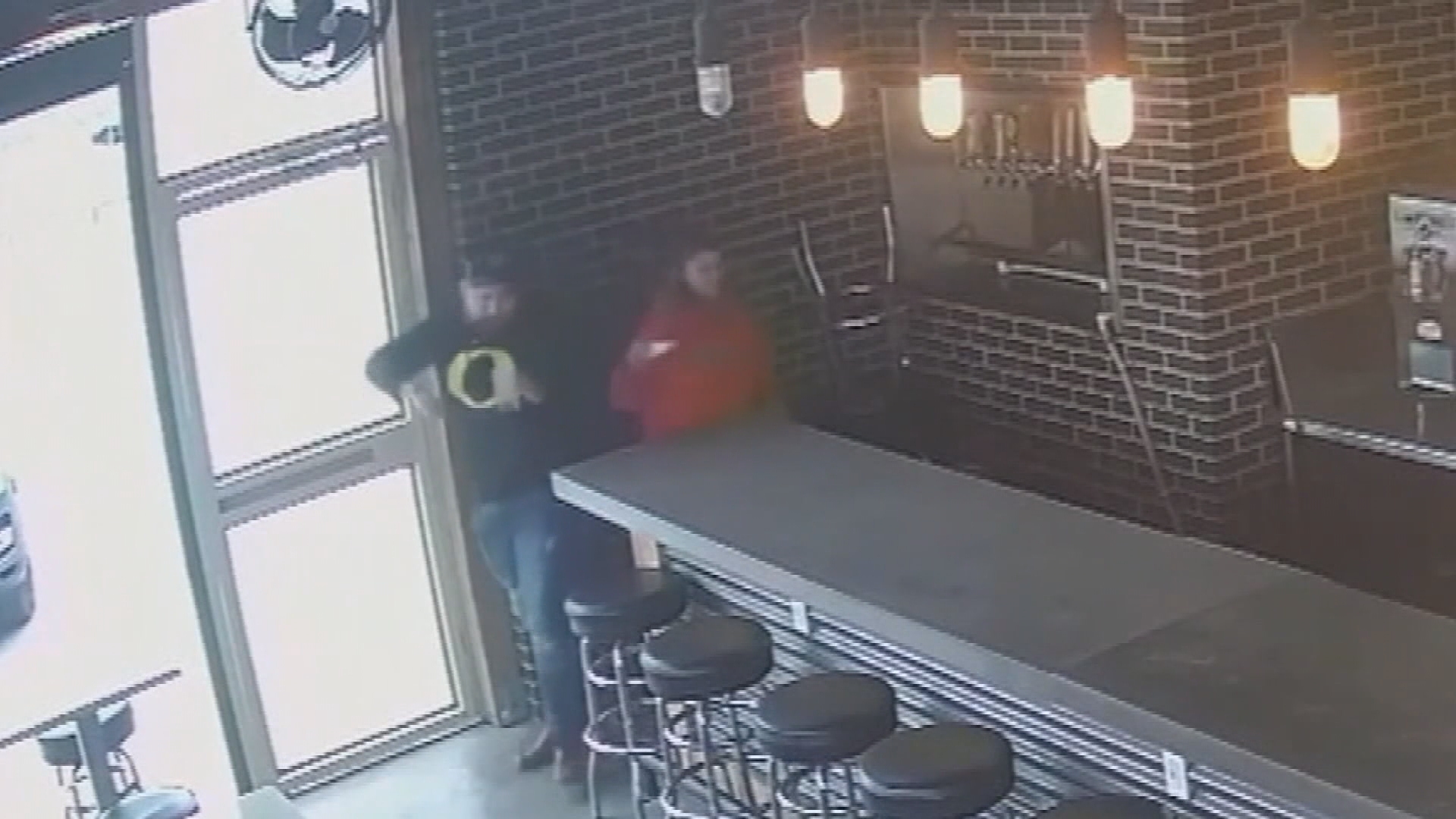 Watch man stumbles out of texas bar prior to fatal crash