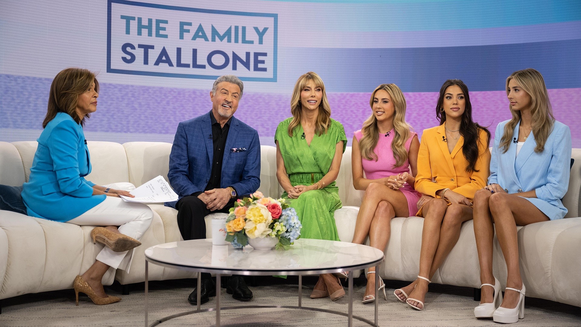Sylvester Stallone and family on opening their home to cameras