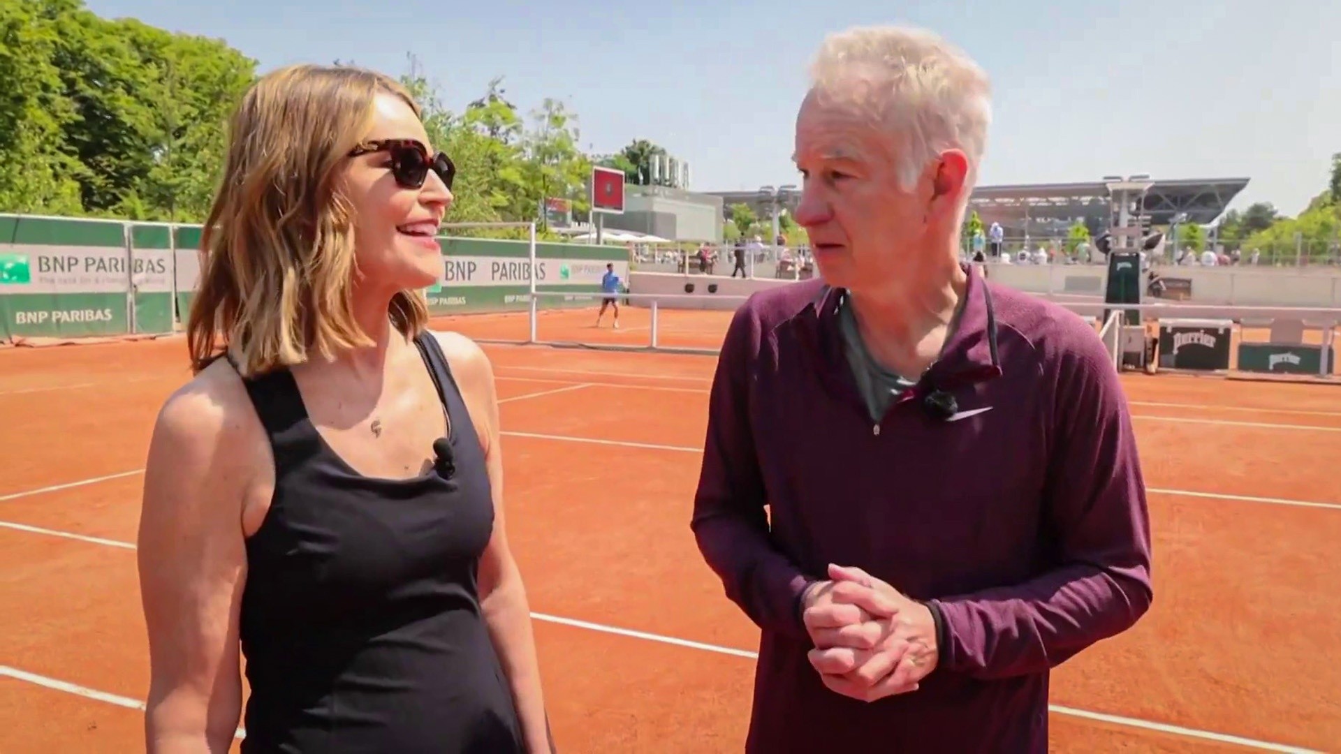 Go behind the scenes of tennis French Open at Roland Garros