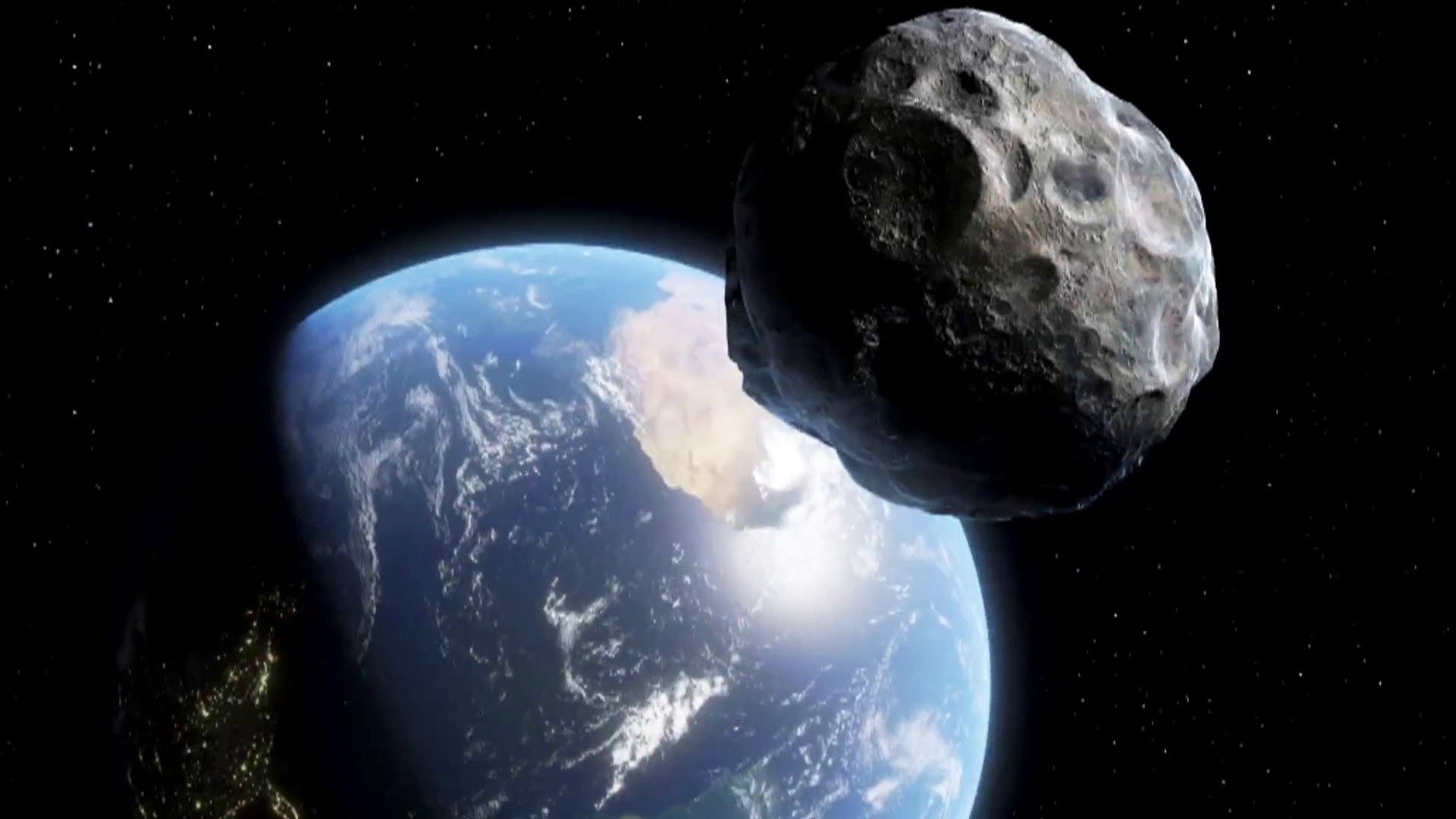 huge asteroid approaching earth