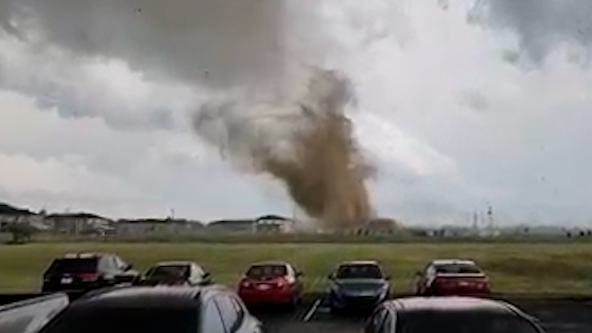 Watch Indiana residents capture footage of deadly tornado