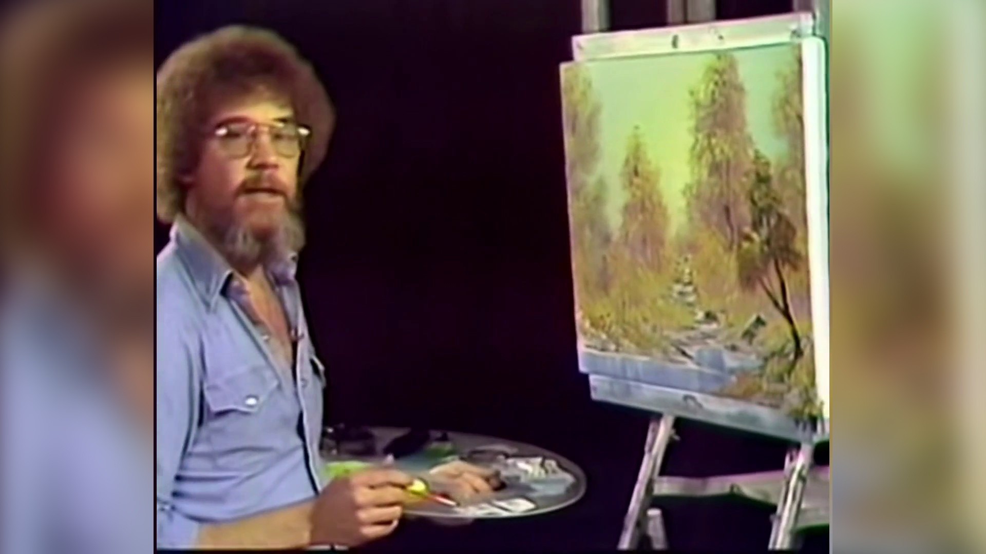 Bob Ross' first painting on his TV show is on sale for nearly $10M
