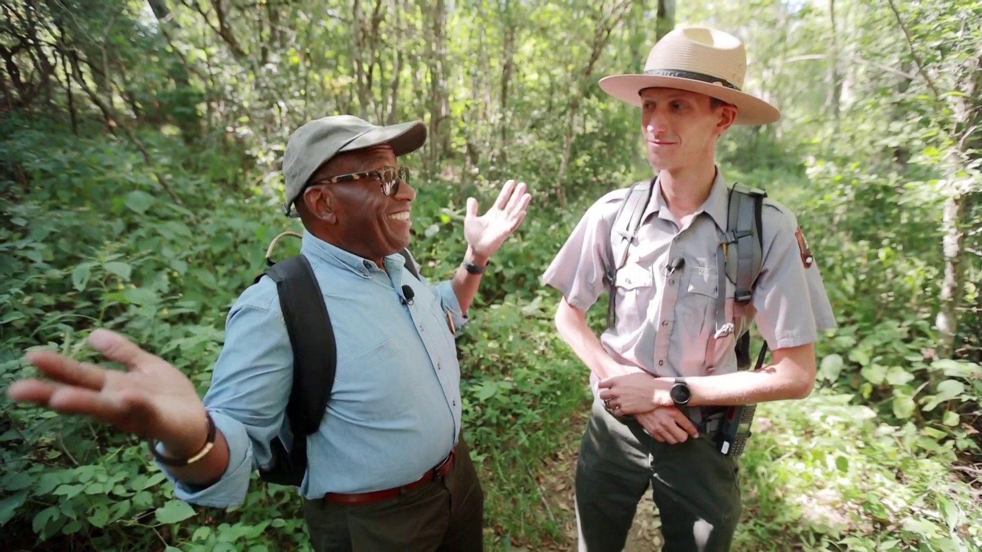 Al Roker hits the trail as a national park ranger