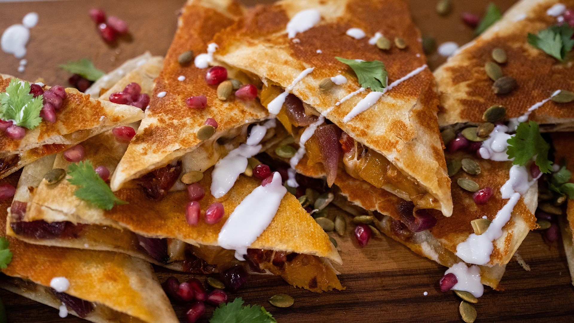 Whip up these quesadillas with leftovers from your fridge!