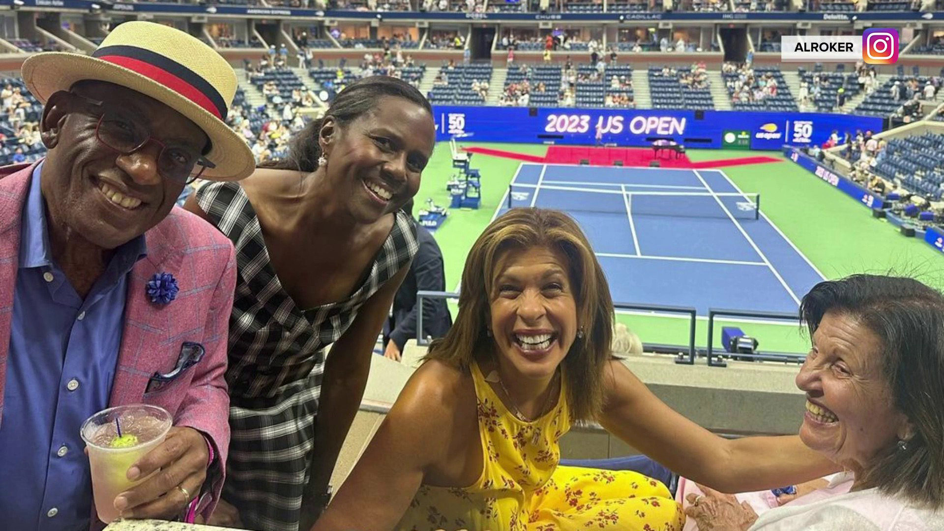 Hoda Kotb, Al Roker go to the US Open: See the pics!