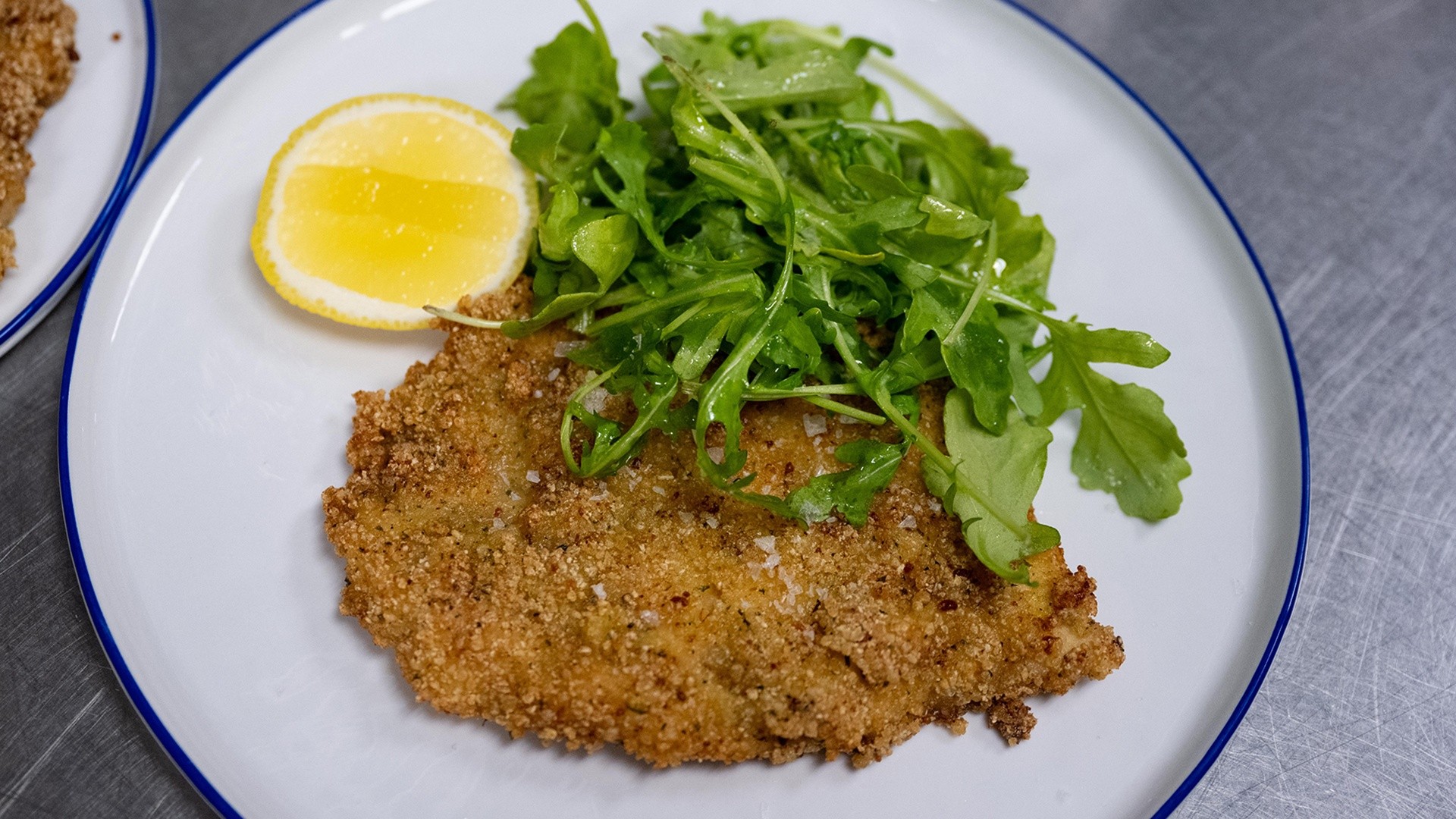 Cooking with Cal: Gluten-free chicken cutlets with arugula salad