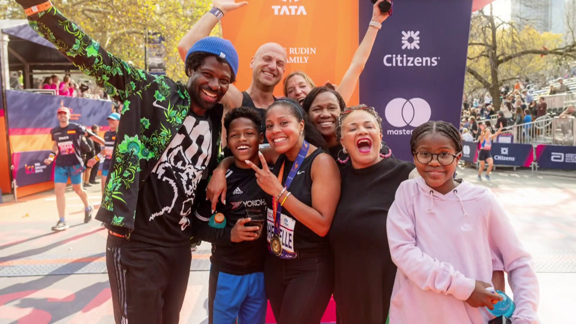 TODAY celebrates Sheinelle Jones after she runs NYC Marathon