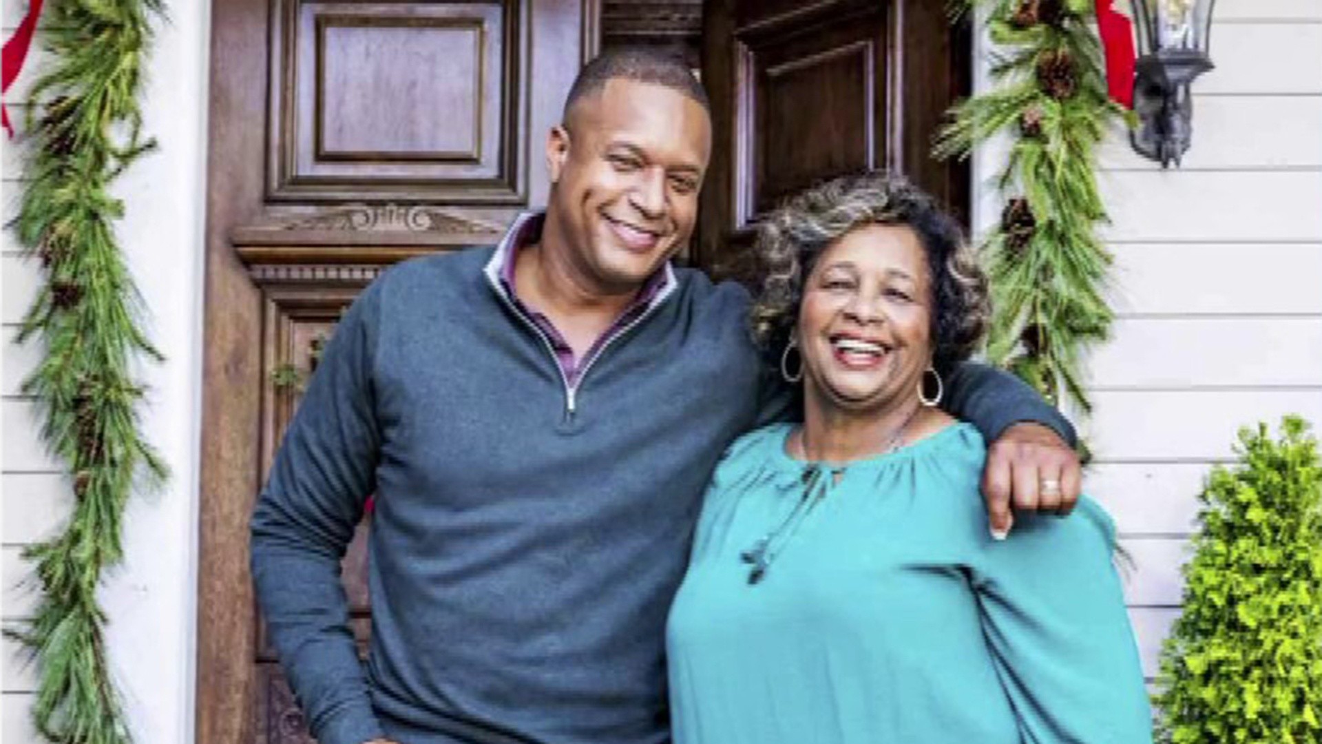 Craig Melvin and his mom featured in December’s Southern Living