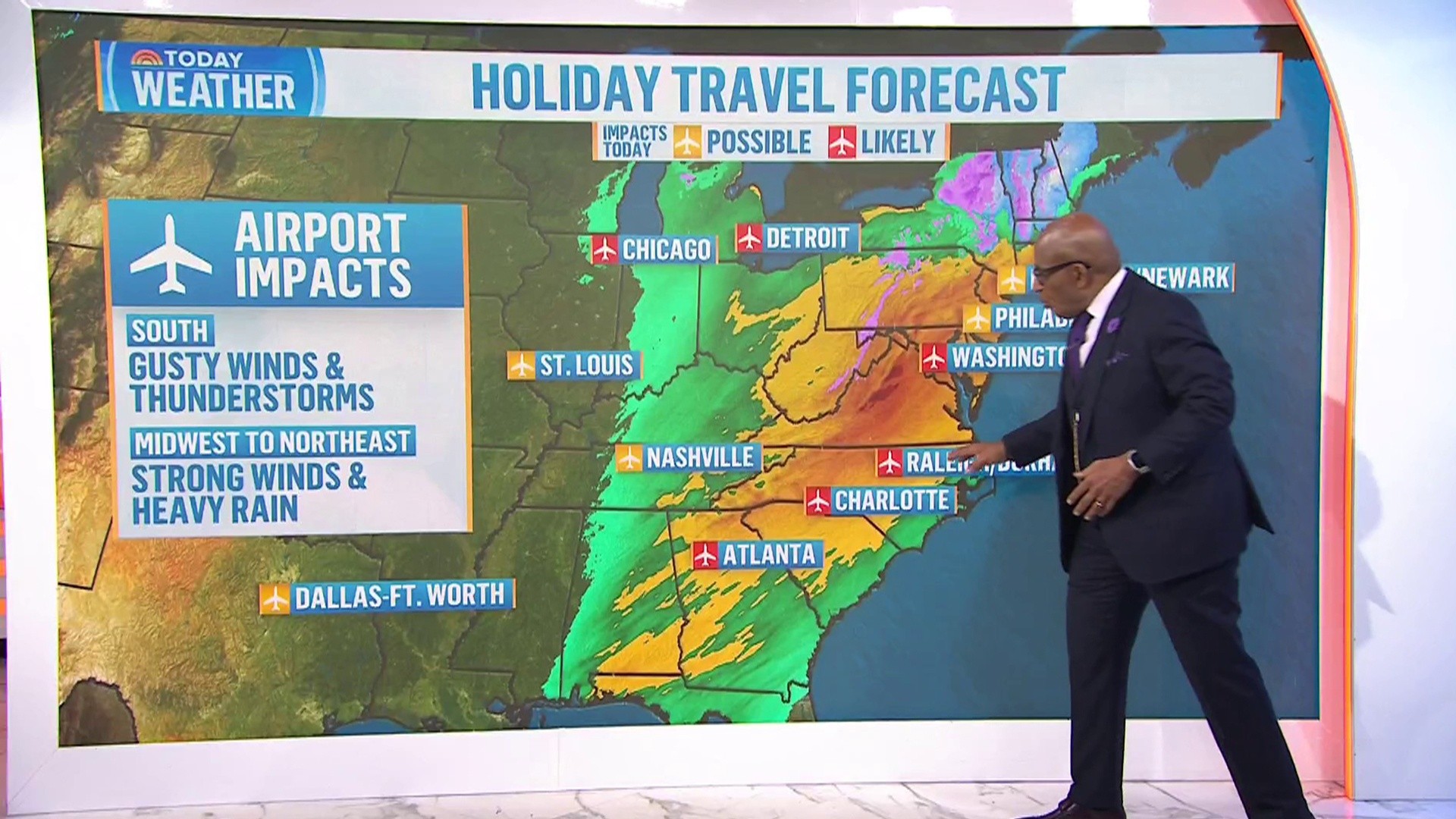 Severe weather threatens holiday travel plans for millions