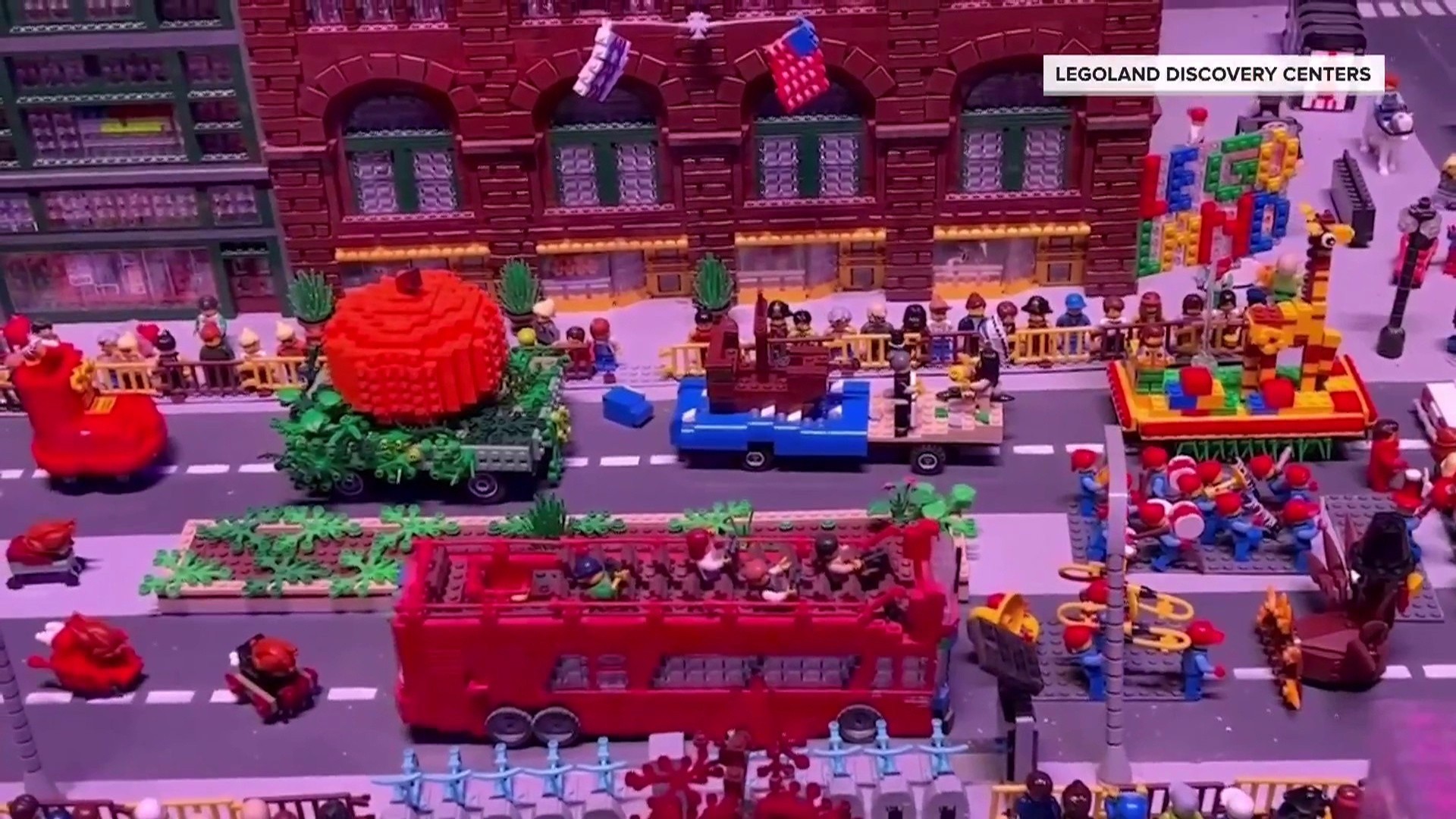Lego makes putting a Thanksgiving parade together a snap