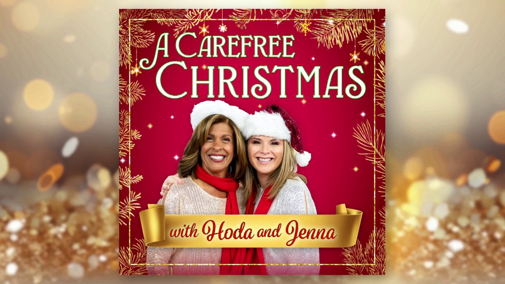 Get a first look at Hoda & Jenna's holiday album cover art!