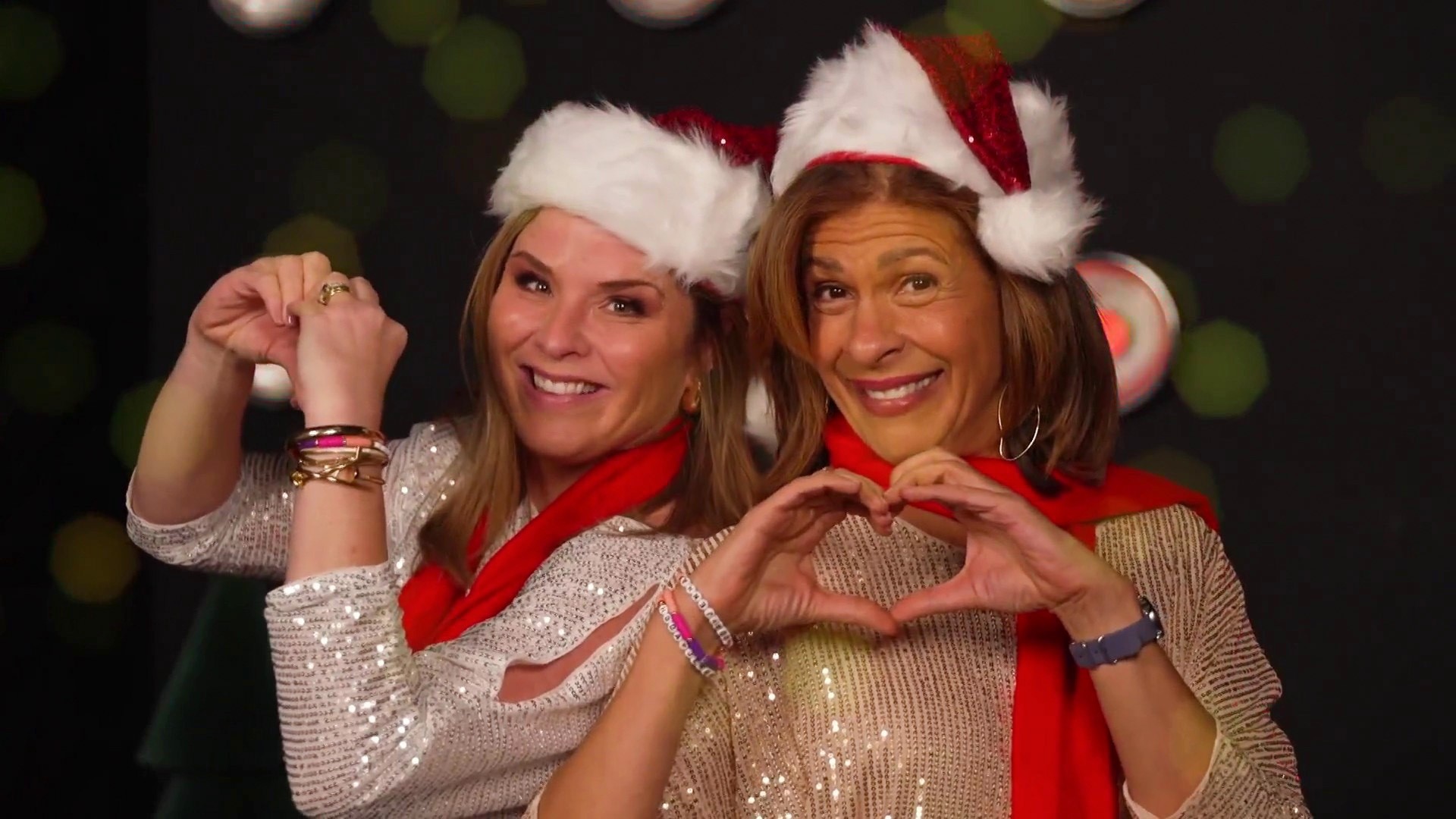 See the video for Hoda & Jenna's debut song 'Carefree Christmas'