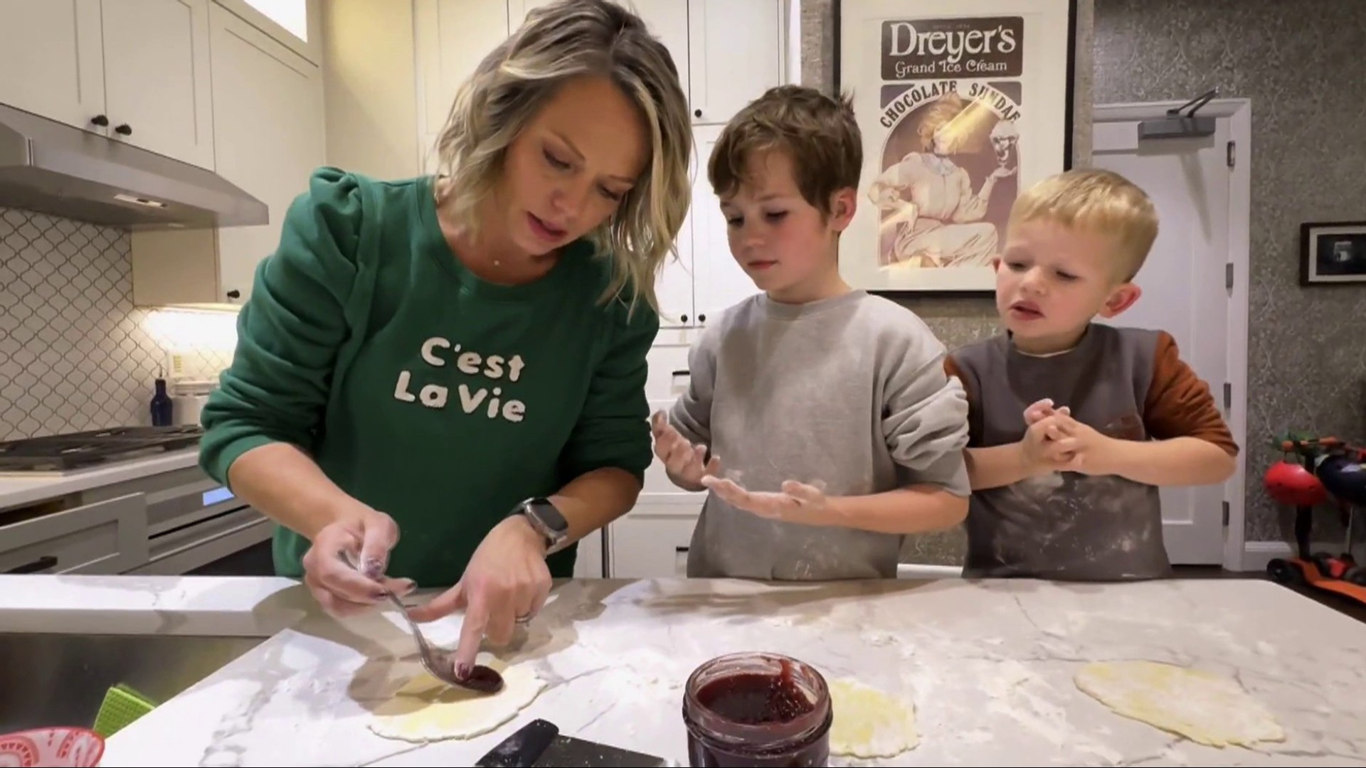 TODAY's Dylan Dreyer shares her family recipe for a raspberry tart