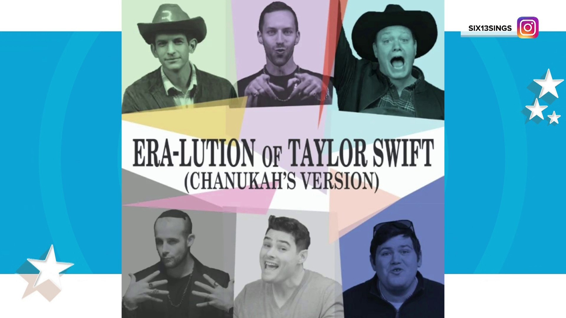 Jewish a Capella group Six13 releases remixed Taylor Swift hits