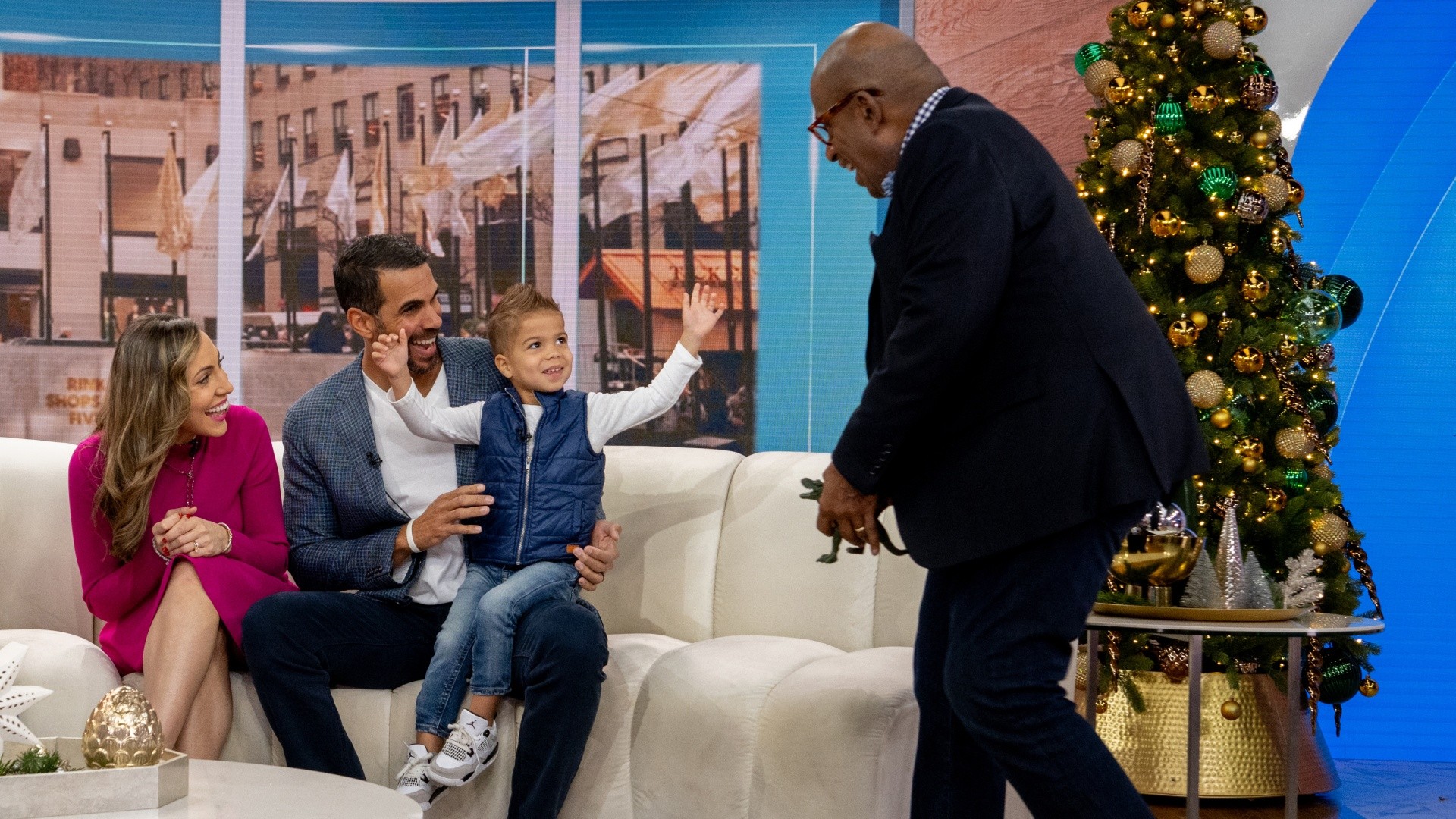 Toddler obsessed with Al Roker gets to meet him in Studio 1A