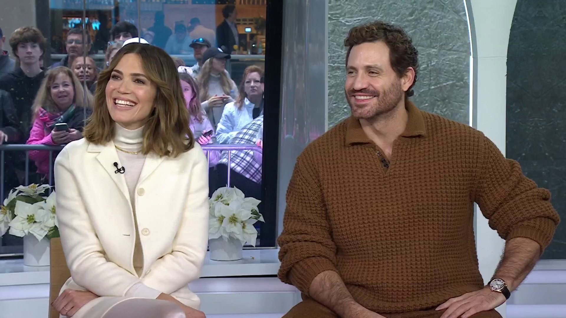Mandy Moore and Edgar Ramirez talk teaming up in 'Dr. Death'