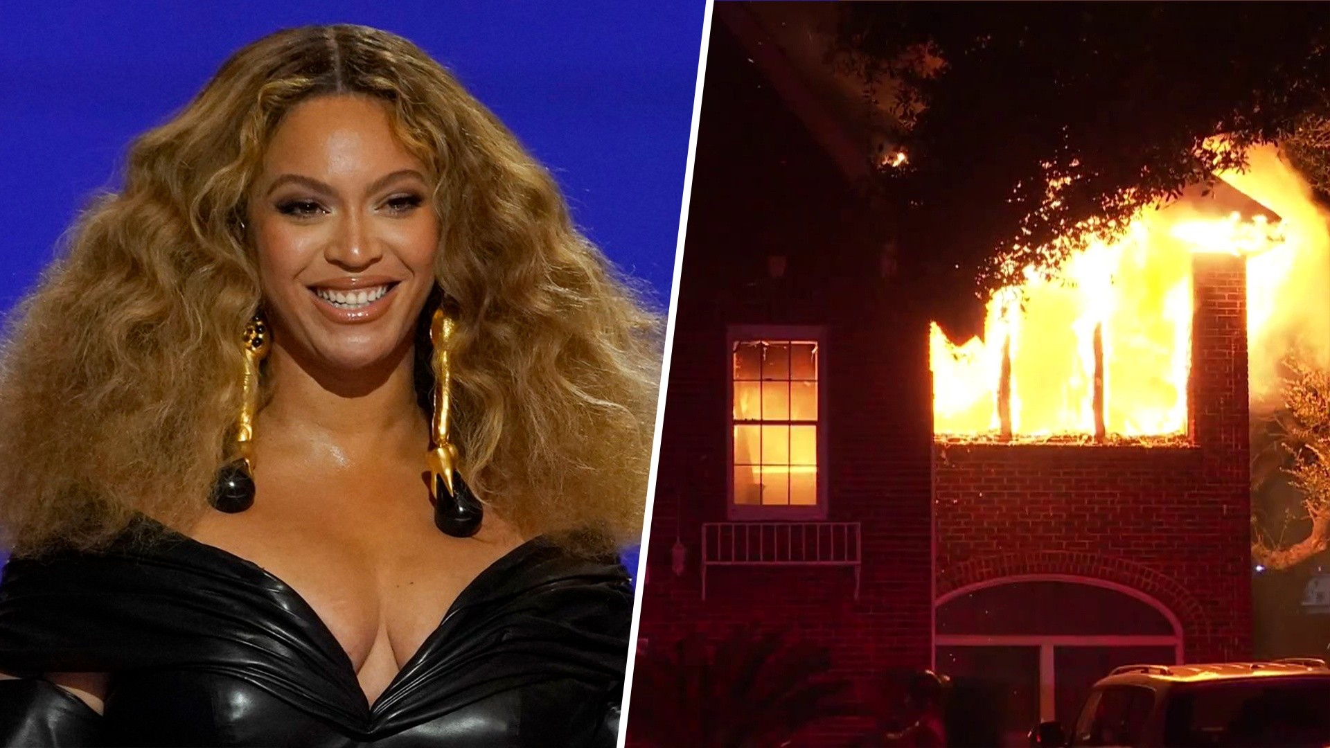 Beyoncé's childhood home damaged by fire on Christmas