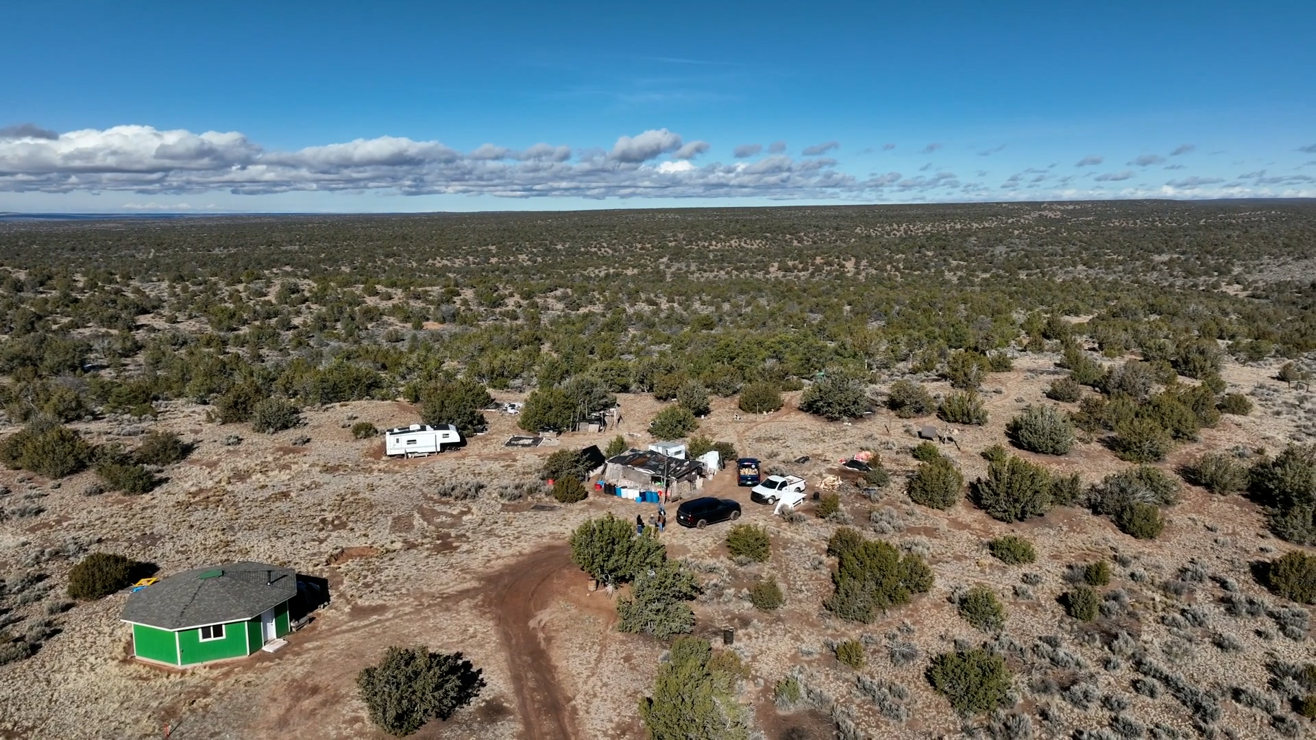 Drone video shows remote part of Navajo Nation, Wide Ruins