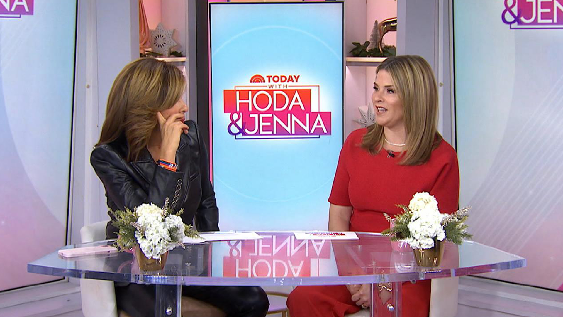 Hoda & Jenna open up about crying in front of their kids