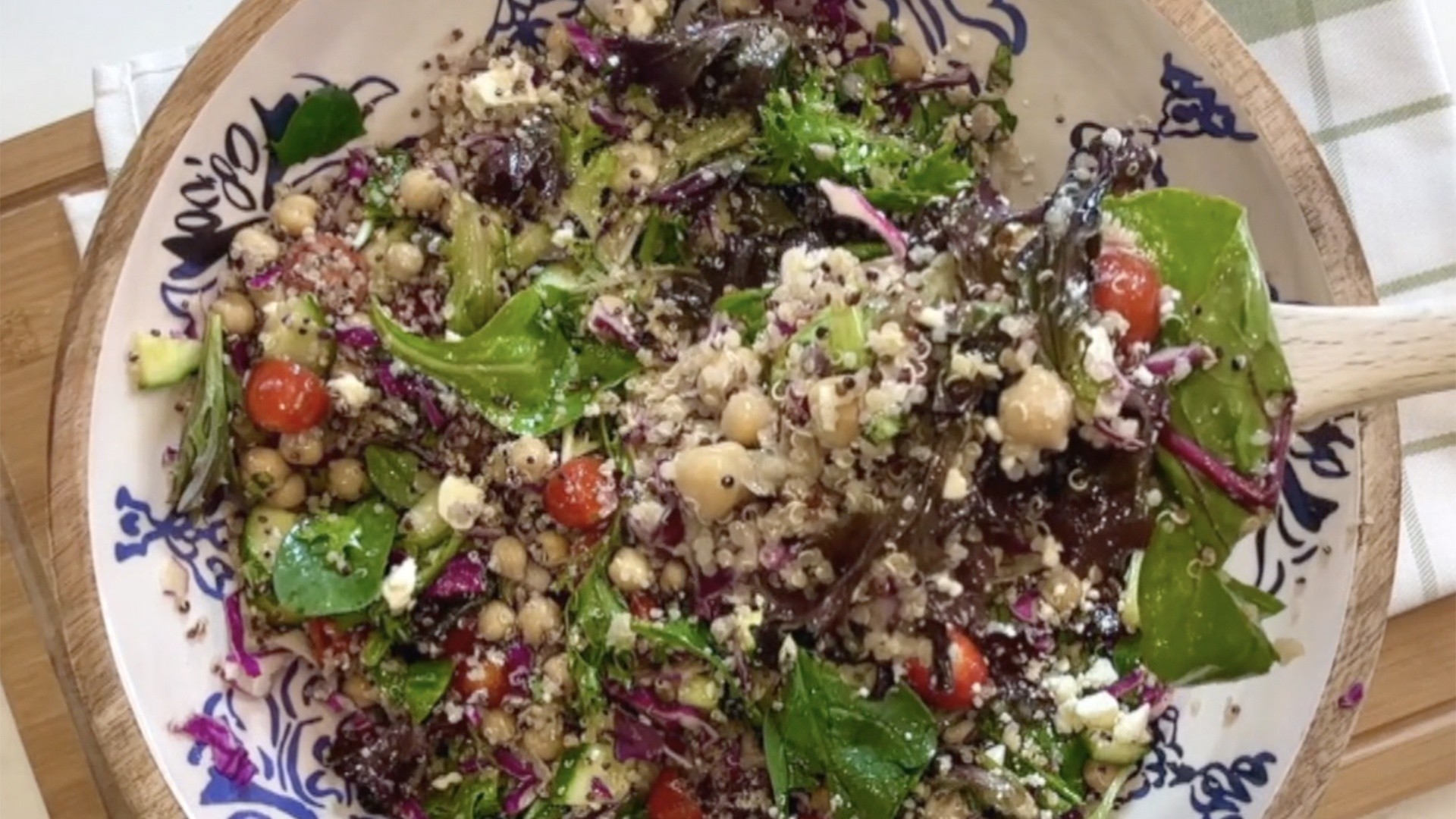 Start your new year strong with a salad packed with superfoods