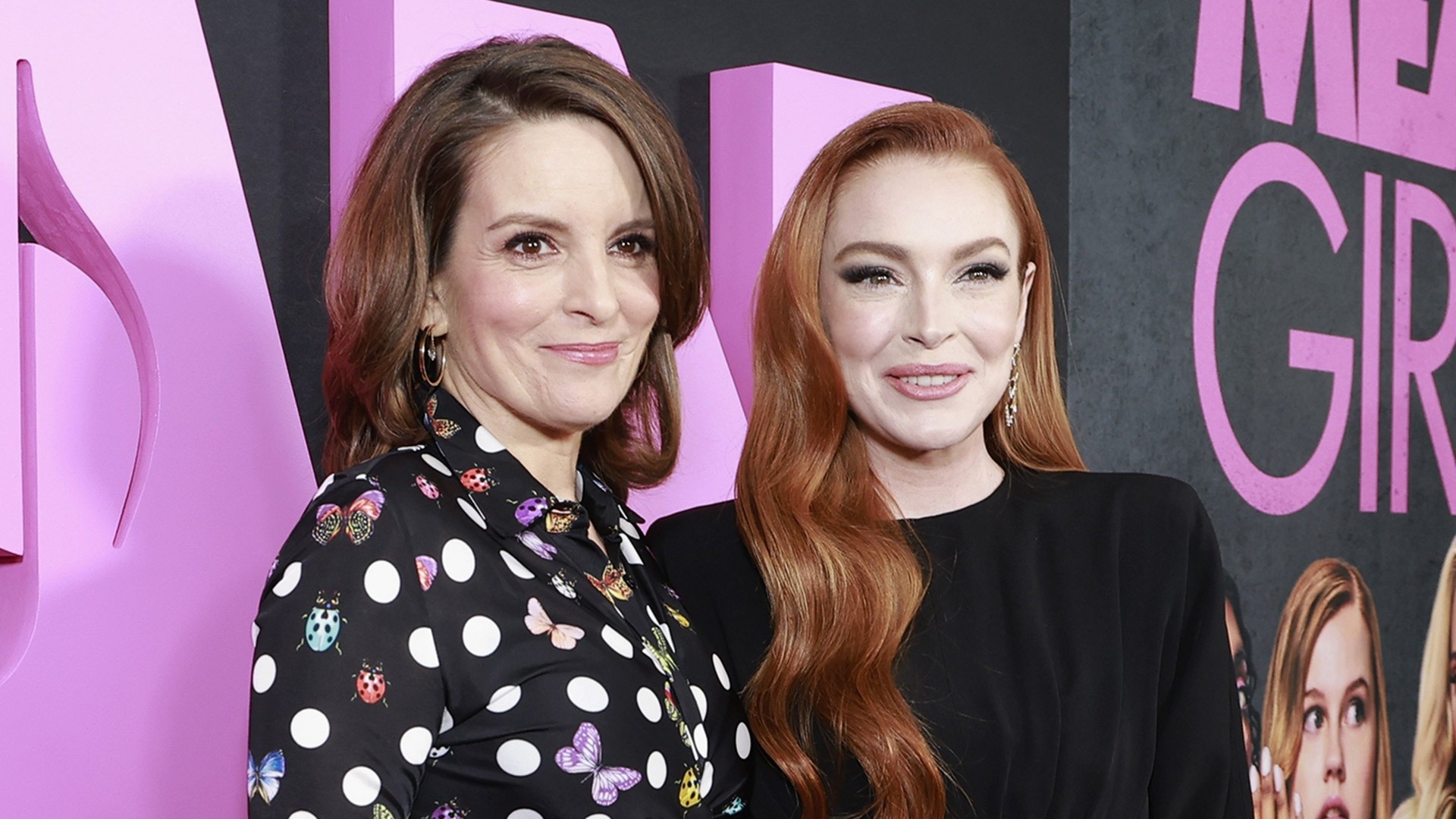 Lindsay Lohan, Tina Fey reunite at 'Mean Girls' musical premiere