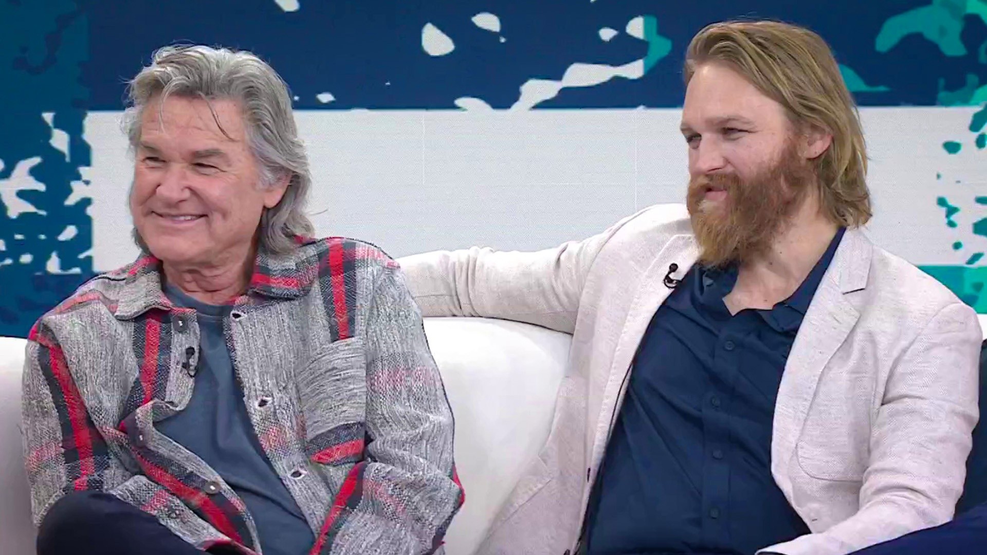 Kurt and Wyatt Russell talk 'Monarch: Legacy of Monsters'