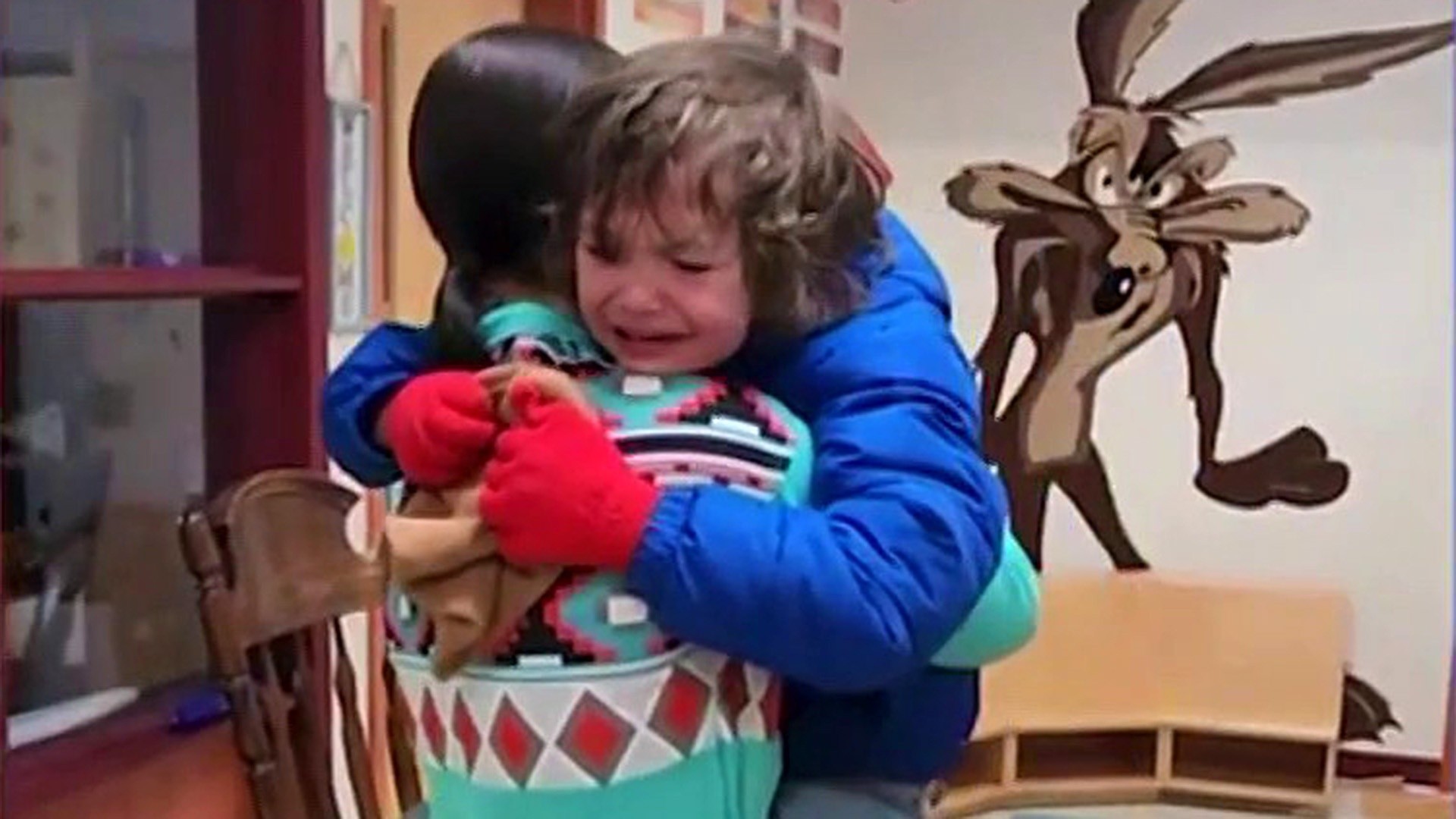 Watch: Little brother gets special surprise at school