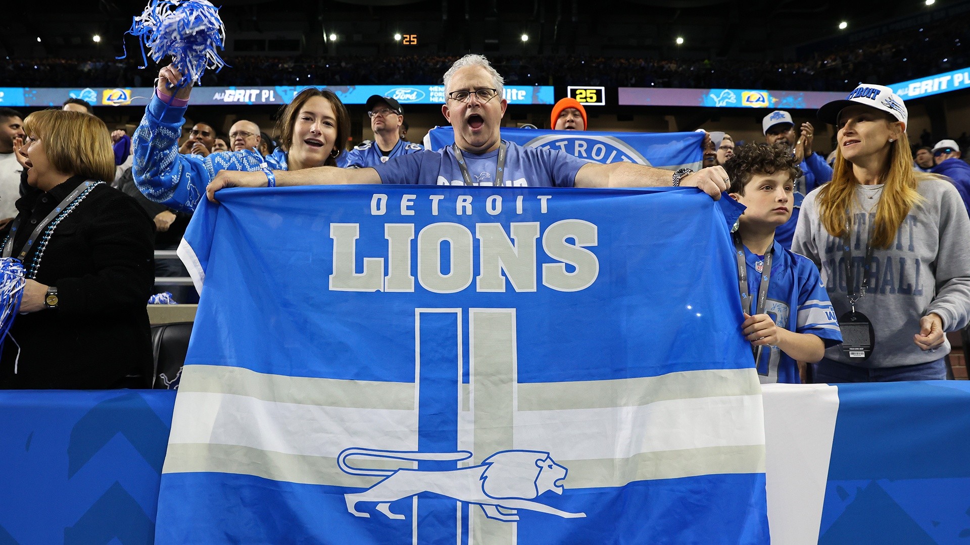 Detroit lions best sale fan gear