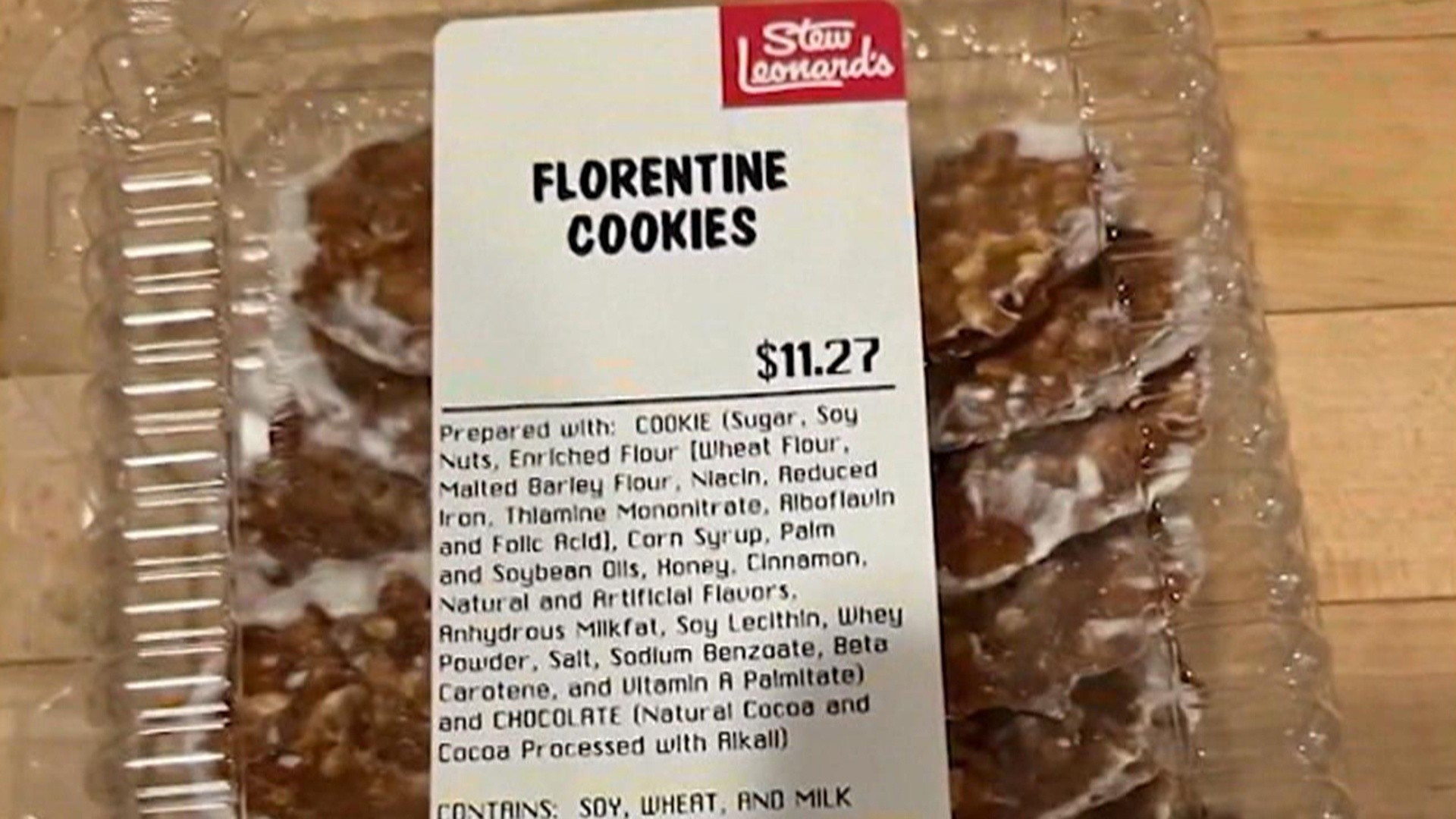 Woman dies from peanut allergy after eating mislabeled cookies