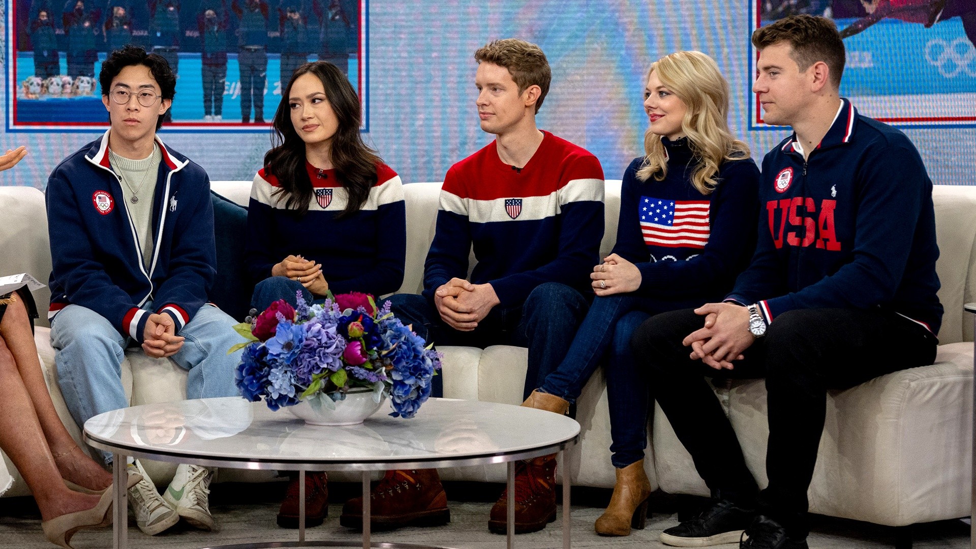 US Olympic figure skaters talk getting gold 2 years after Beijing