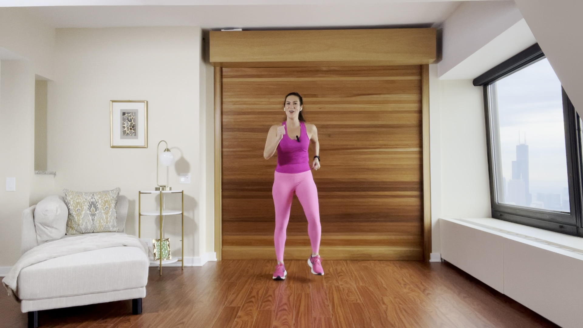 Walking in your 2025 home for exercise