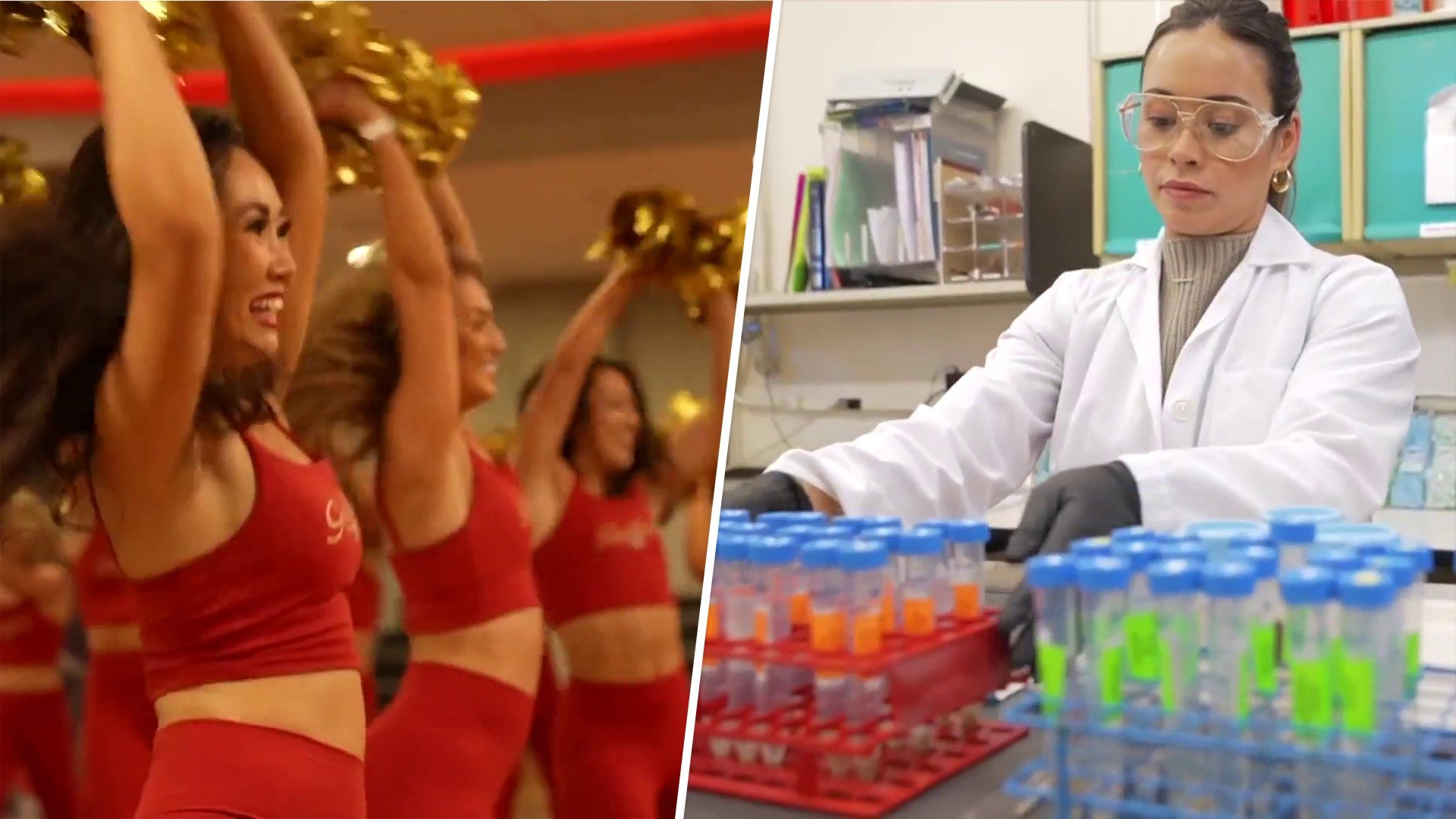Meet the 49ers cheerleaders who balance sports and a day job