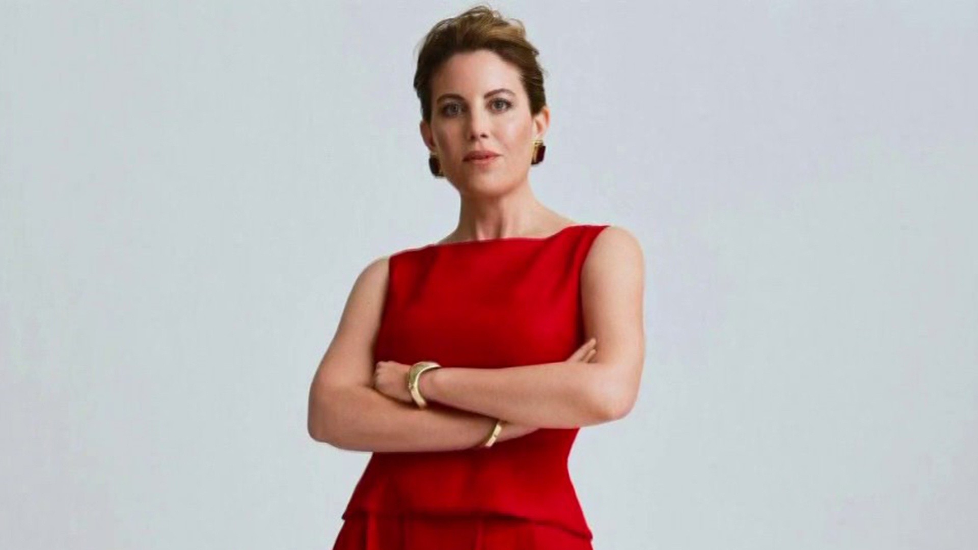 monica lewinsky red dress Monica Lewinsky is new face of fashion brand Reformation