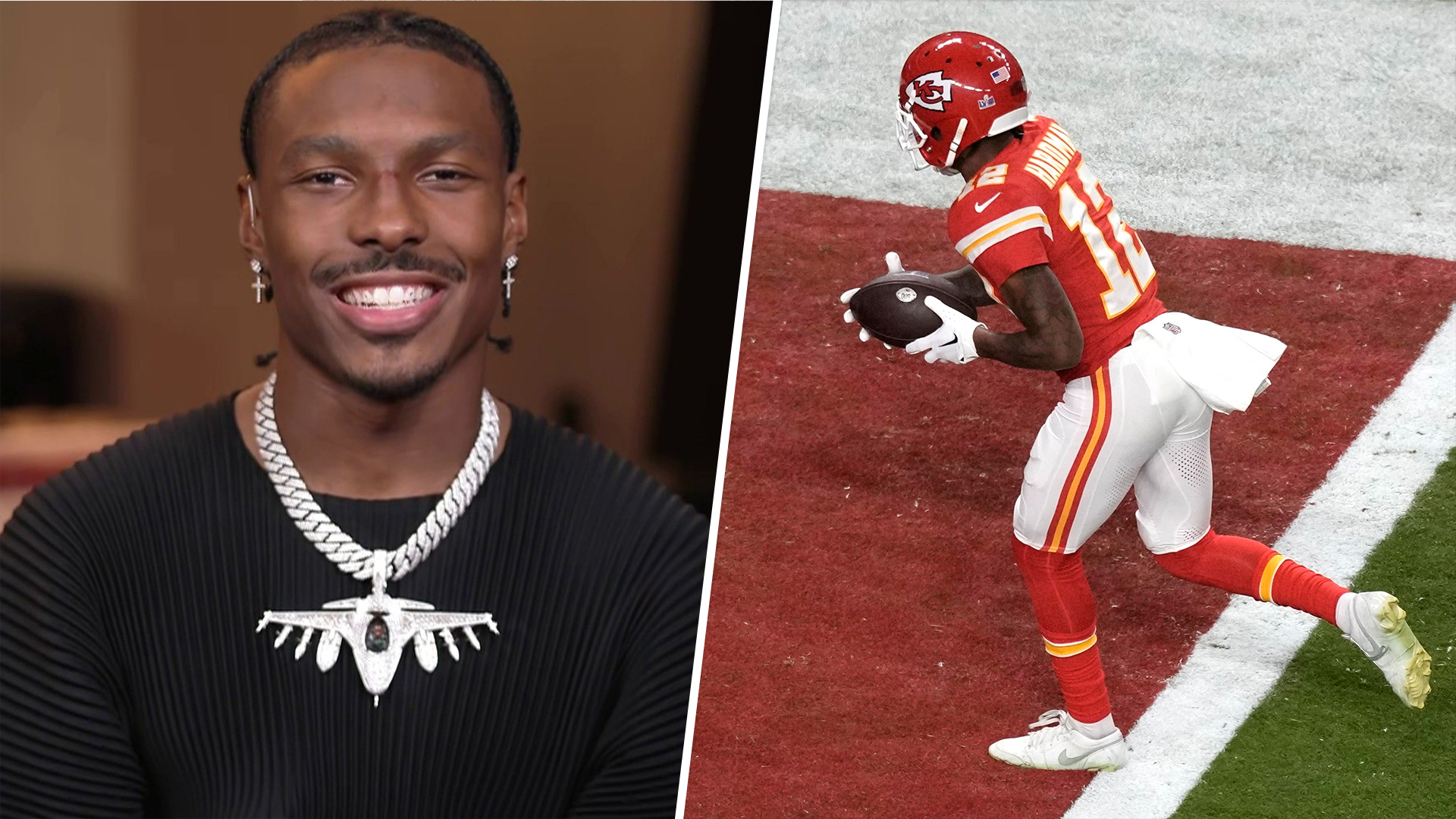 Chiefs' Mecole Hardman talks blacking out during Super Bowl win
