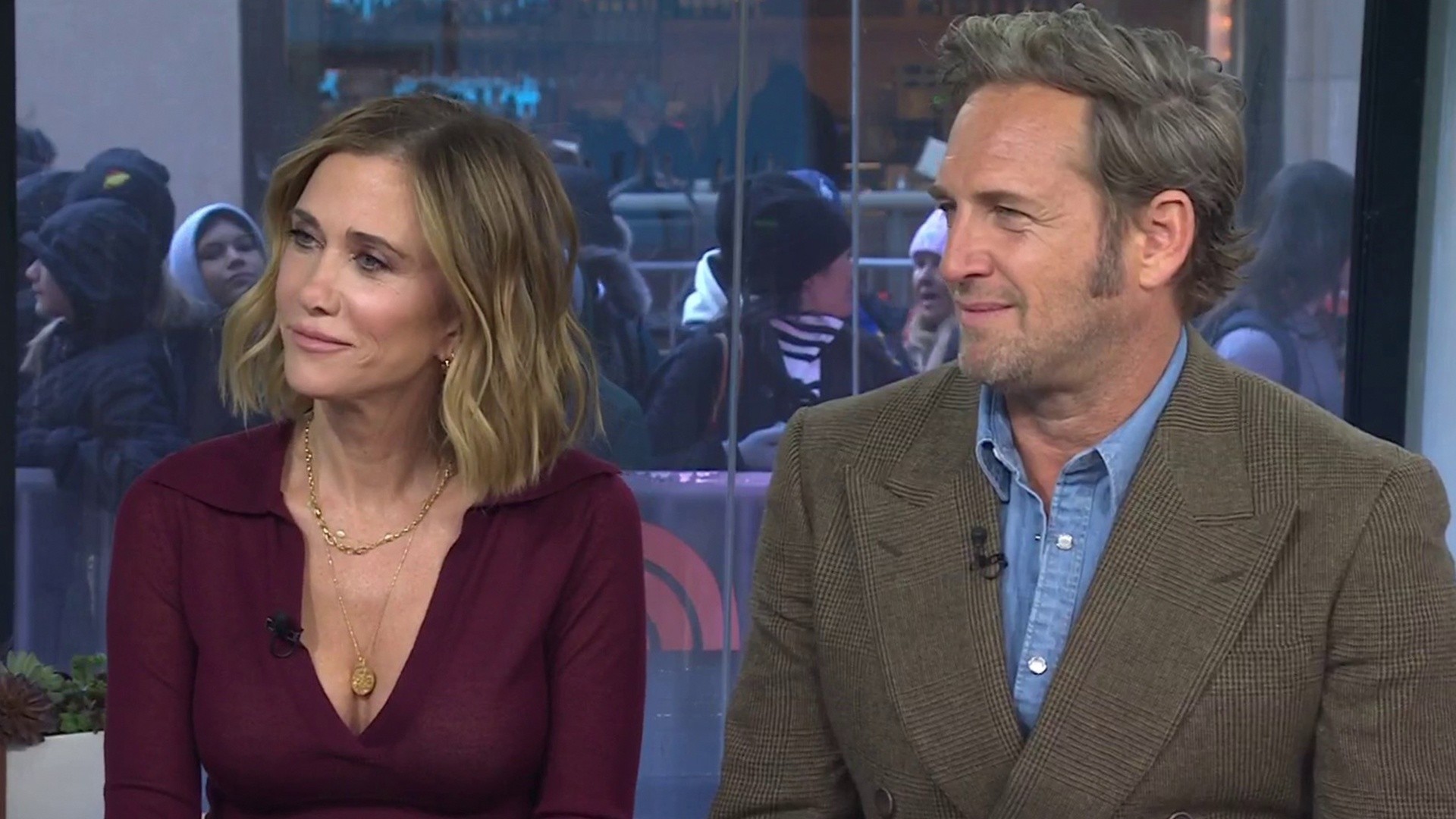 Kristen Wiig and Josh Lucas talk 'comedic forces' in 'Palm Royale'