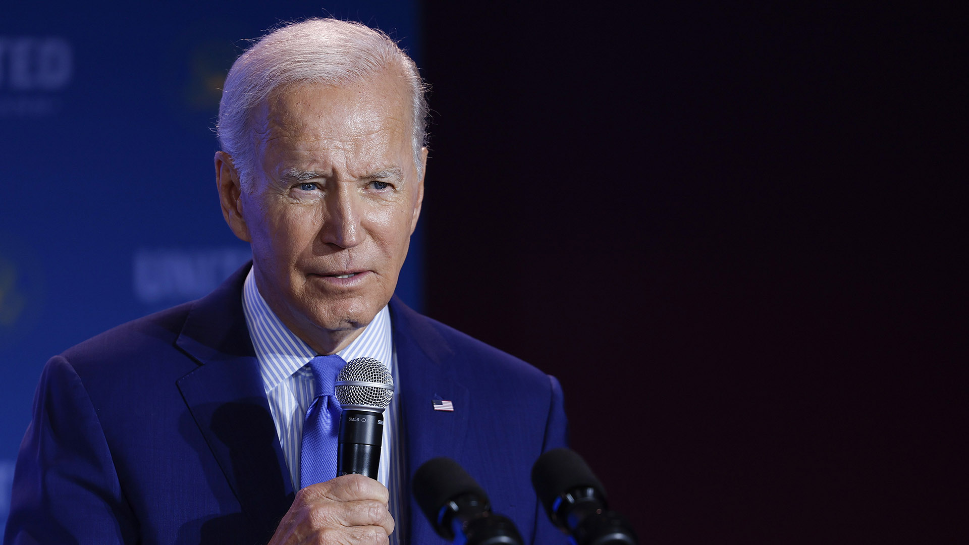 Biden delivers remarks at the National League of Cities