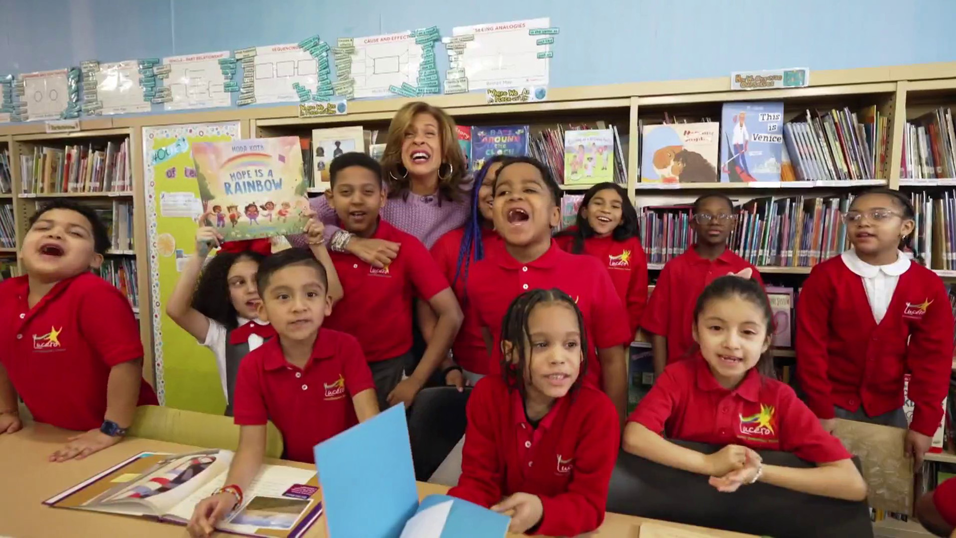 Hoda Kotb unveils new children's book, 'Hope Is a Rainbow'